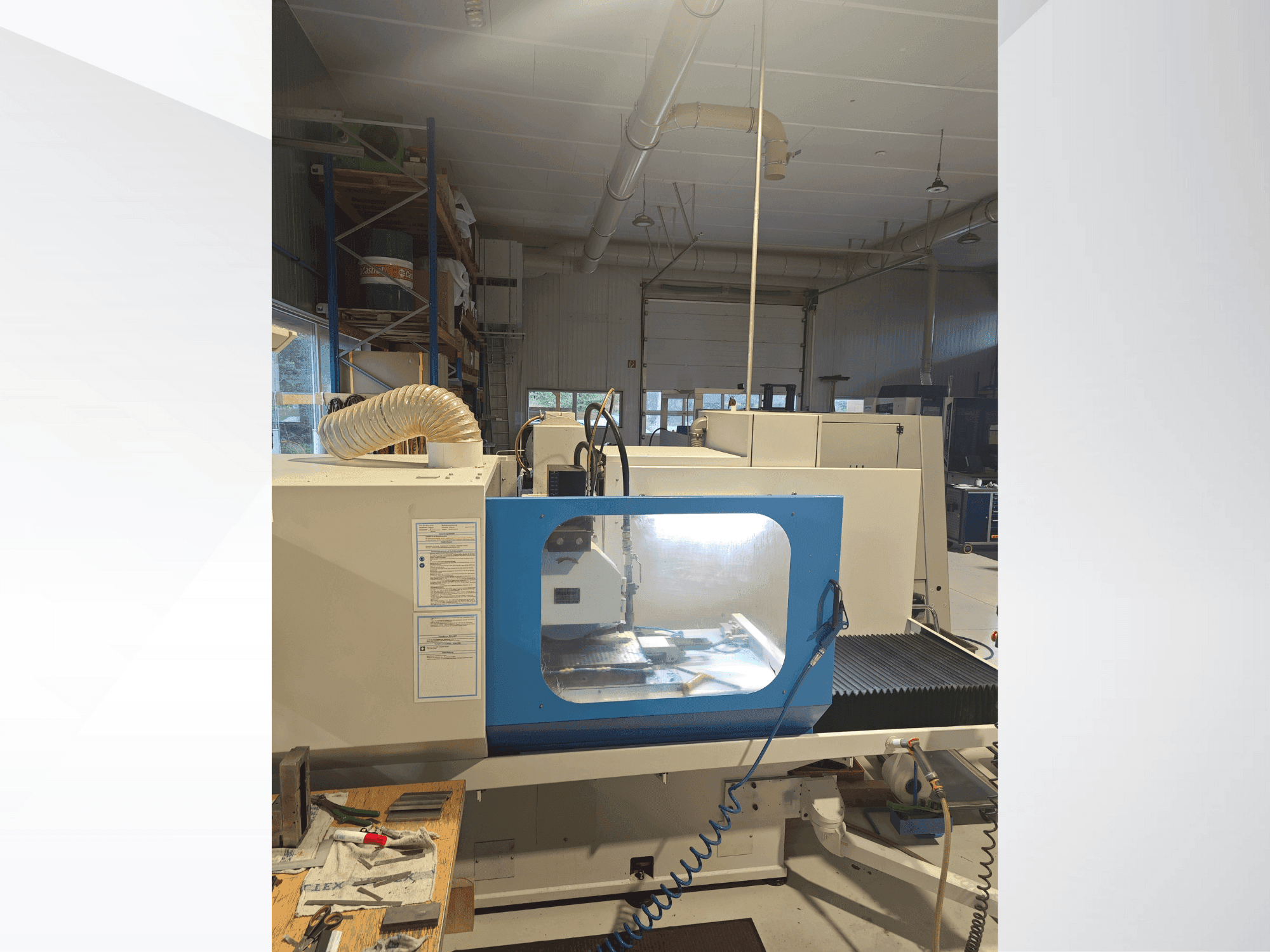 Front view of ABA EL 1006  machine