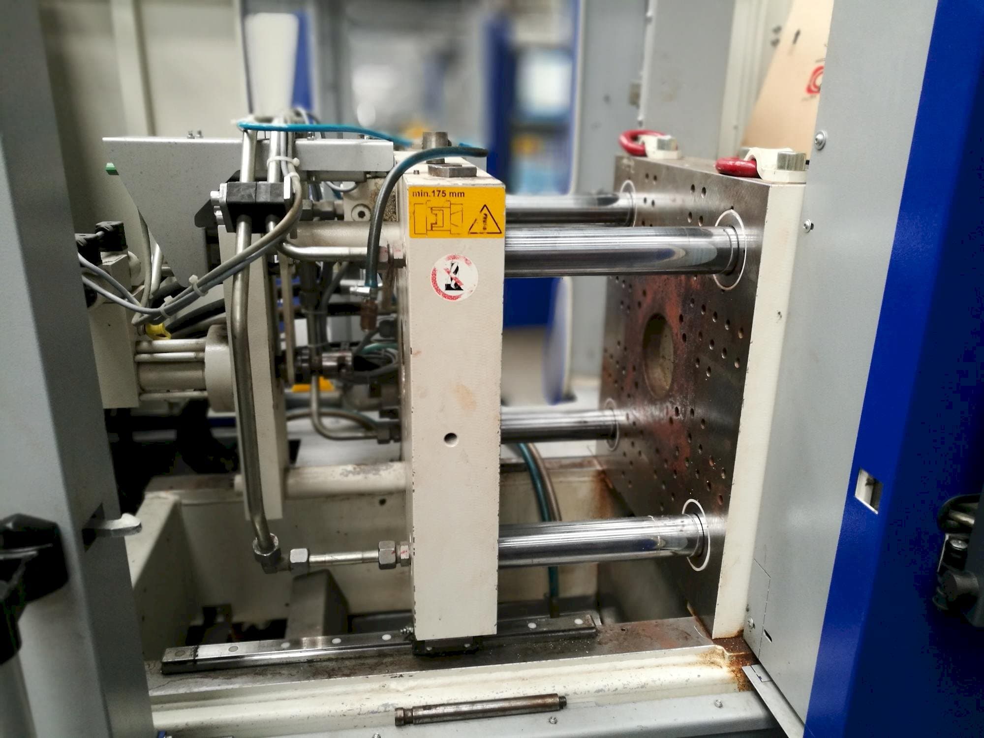 Front view of Krauss Maffei KM 35-55 CX  machine