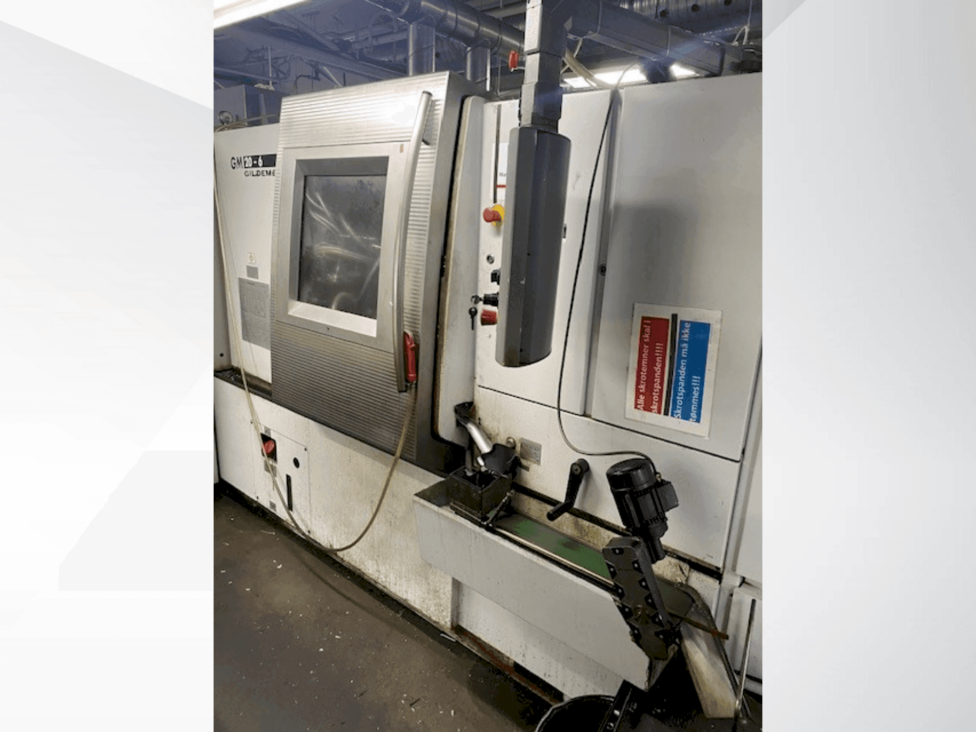 Front view of Gildemeister GM 20-6  machine