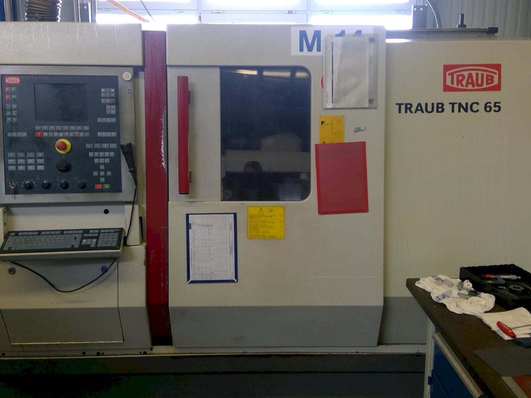 Front view of TRAUB TNC 42/65  machine