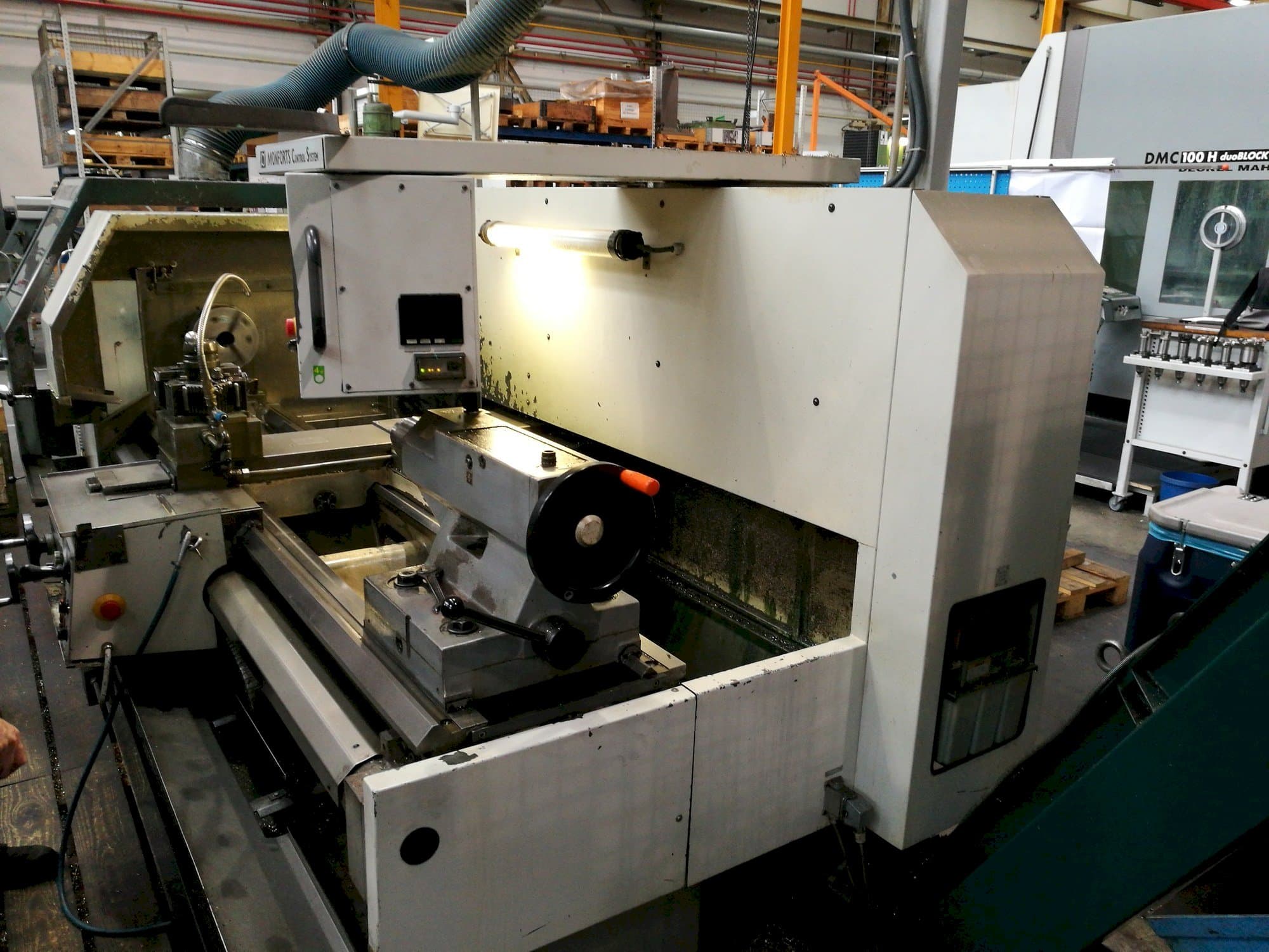 Front view of Monforts KNC 6  machine