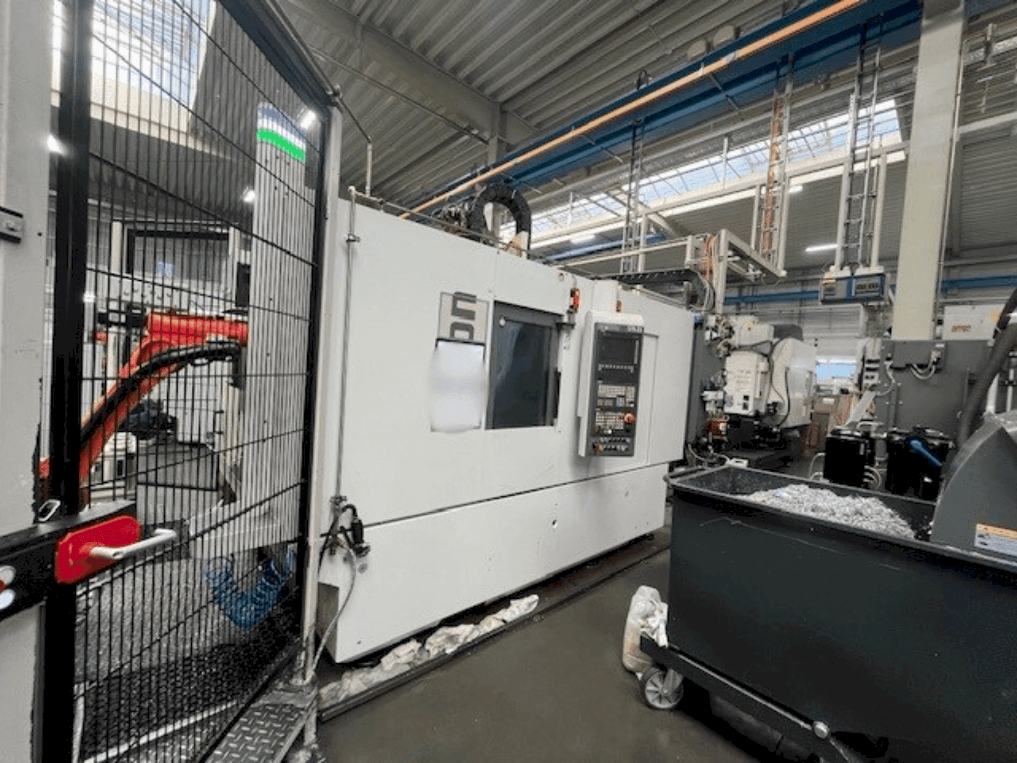 Front view of CHIRON DZ 15 W  machine