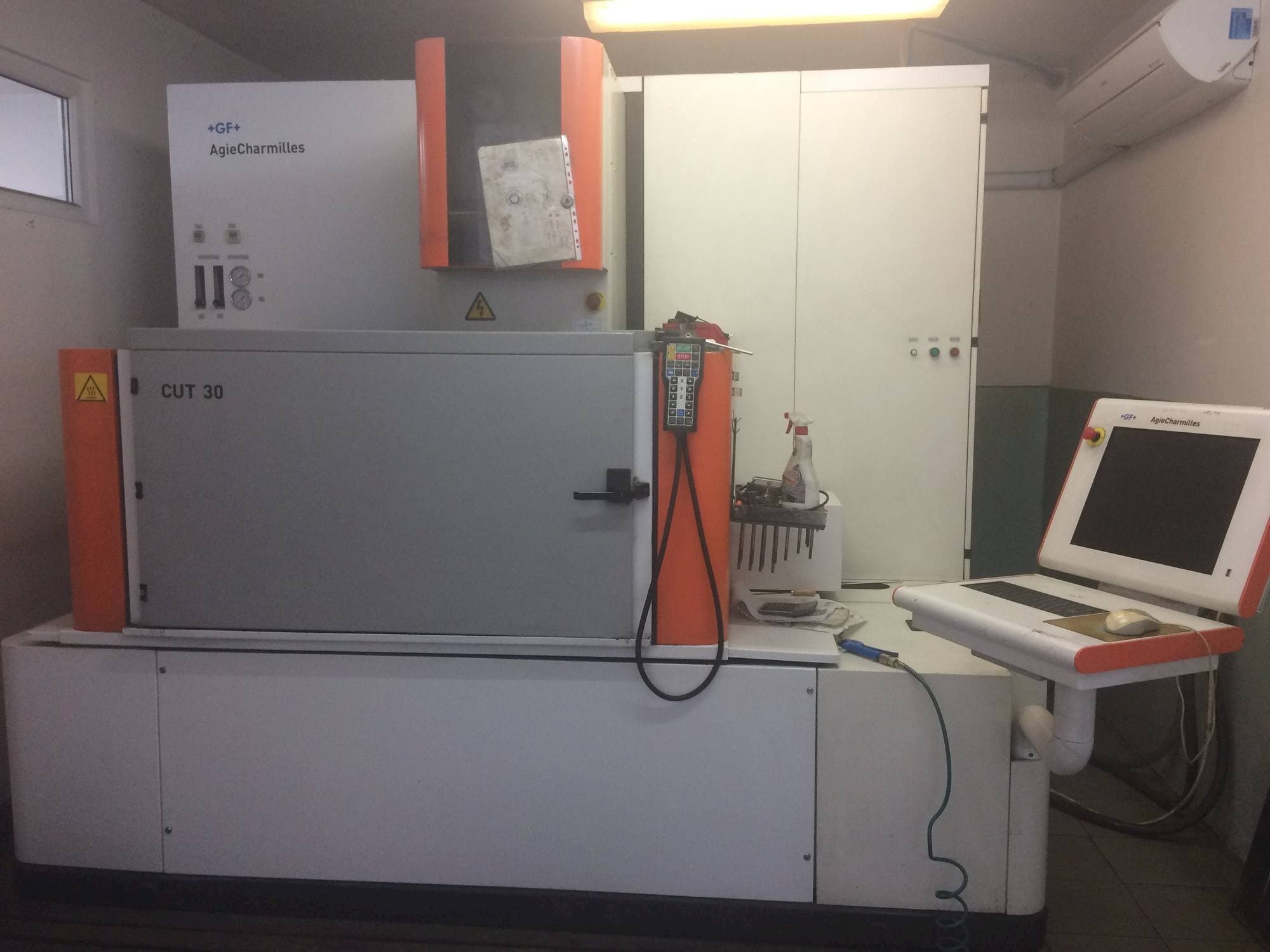 Front view of AgieCharmilles CUT 30P  machine