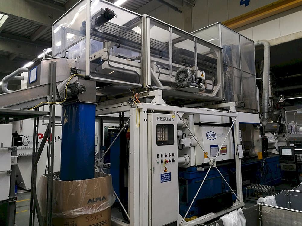 Left view of Netstal HP-3500/3550-R Machine