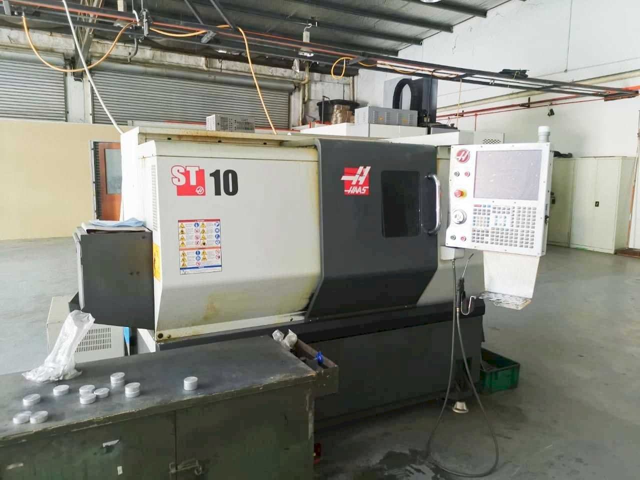 Front view of HAAS ST-10  machine