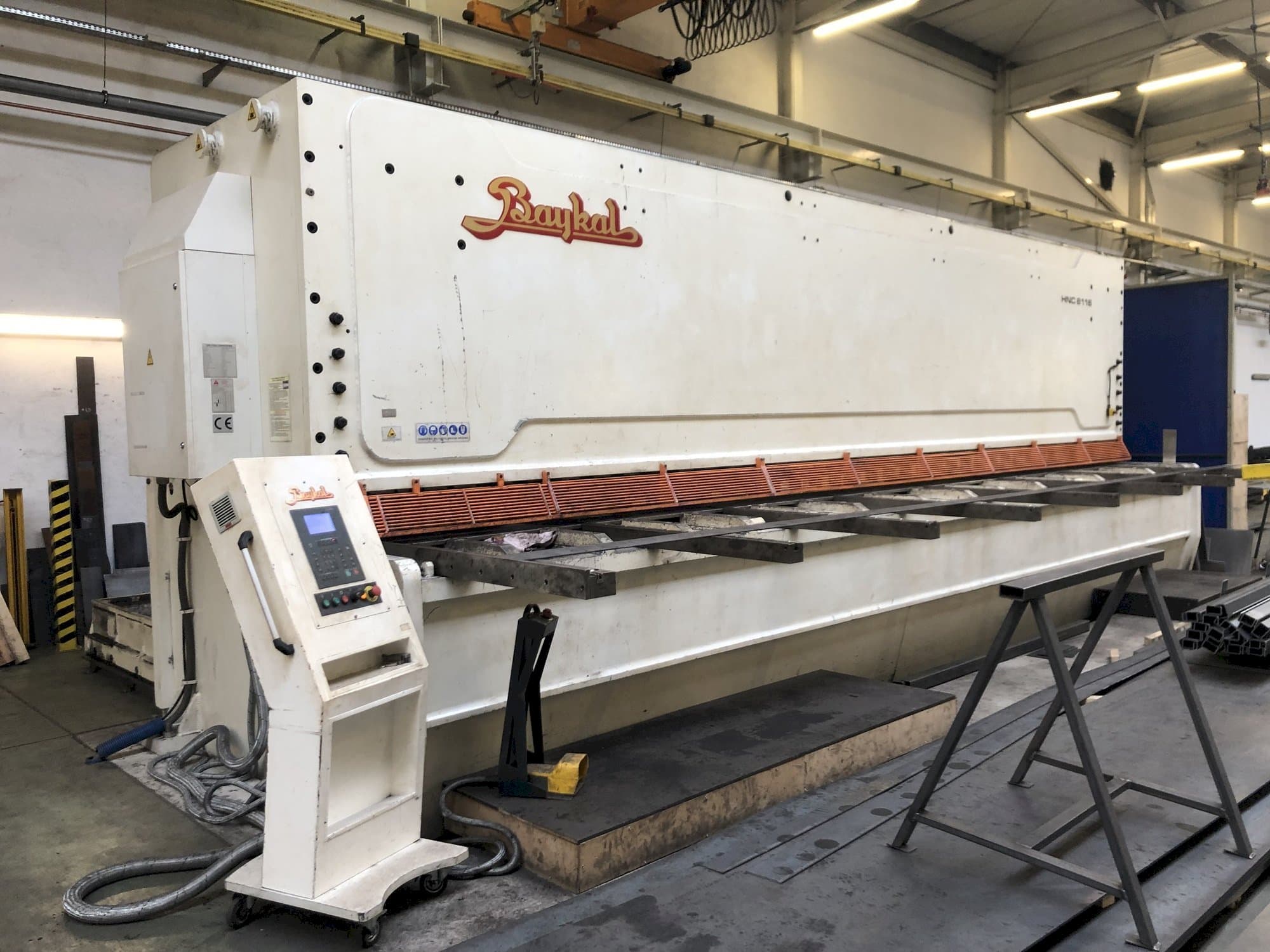 Front view of Baykal HNC 8116  machine