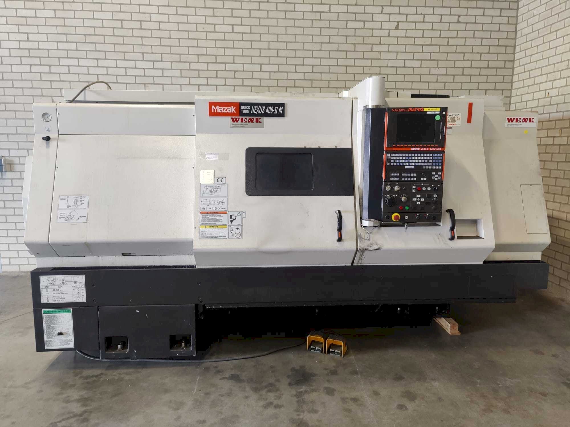 Front view of Mazak Quick Turn Nexus 400-II M  machine