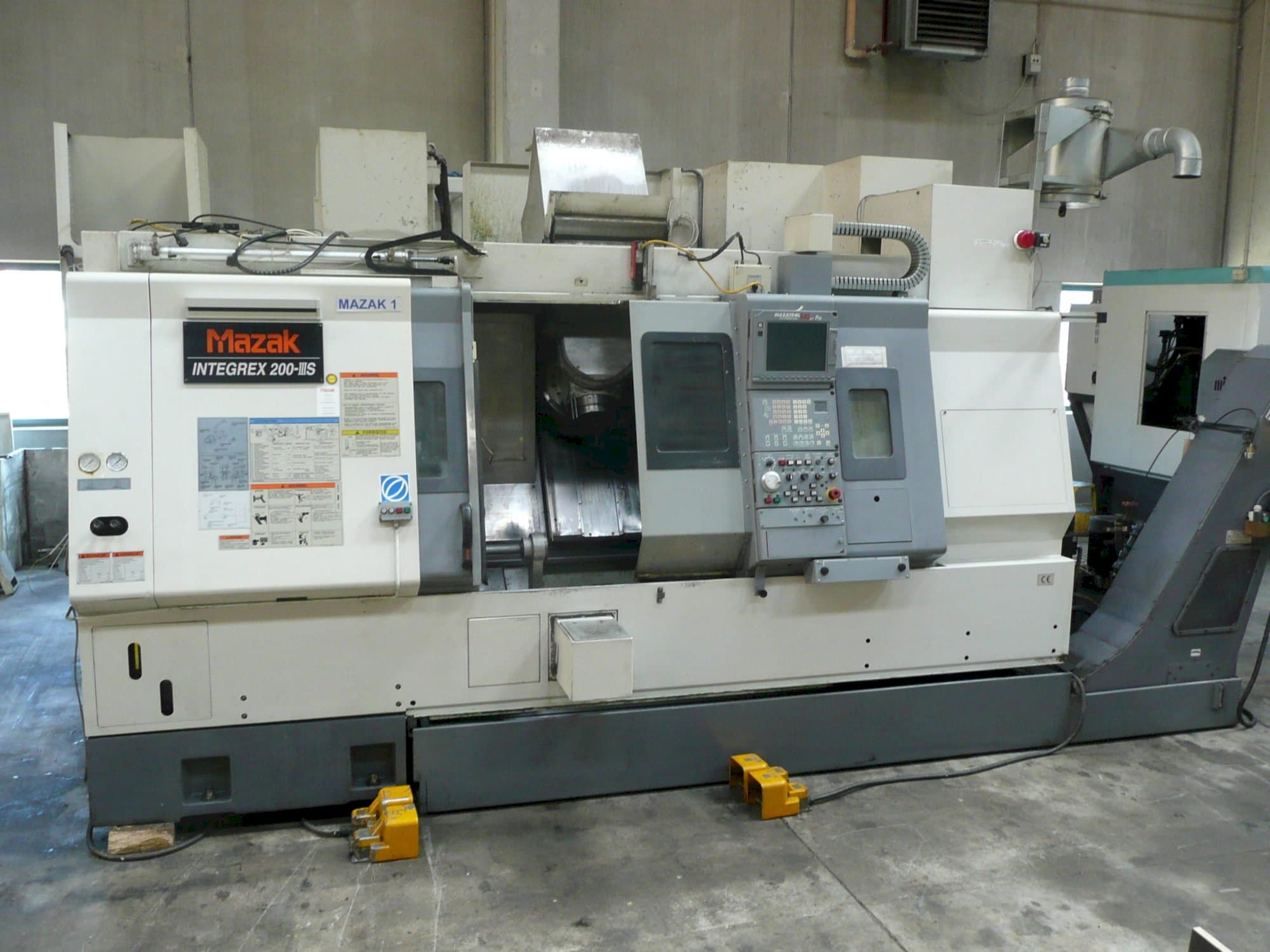Front view of Mazak INTEGREX 200-IIIS  machine