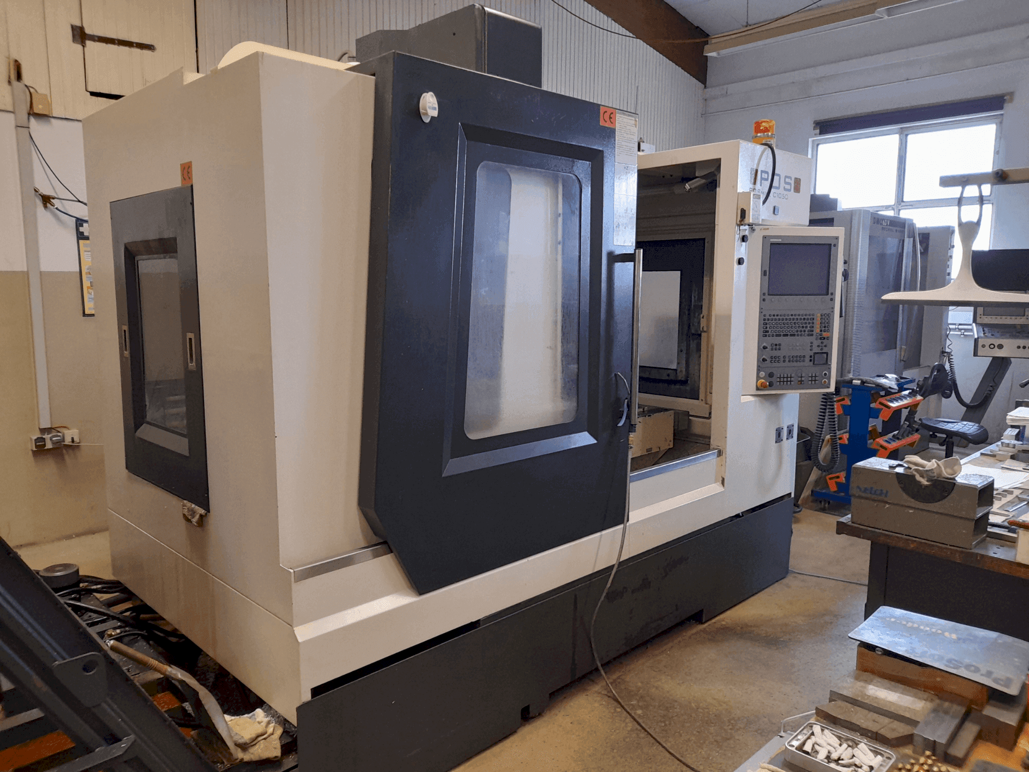 Front view of POSmill C 1050  machine