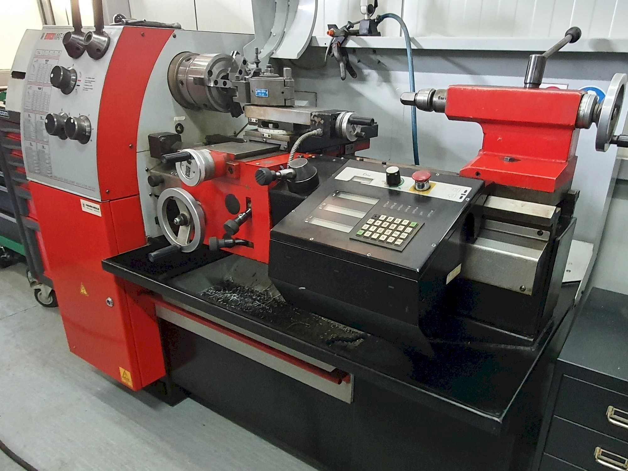 Front view of EMCO EMCOMAT 17D  machine