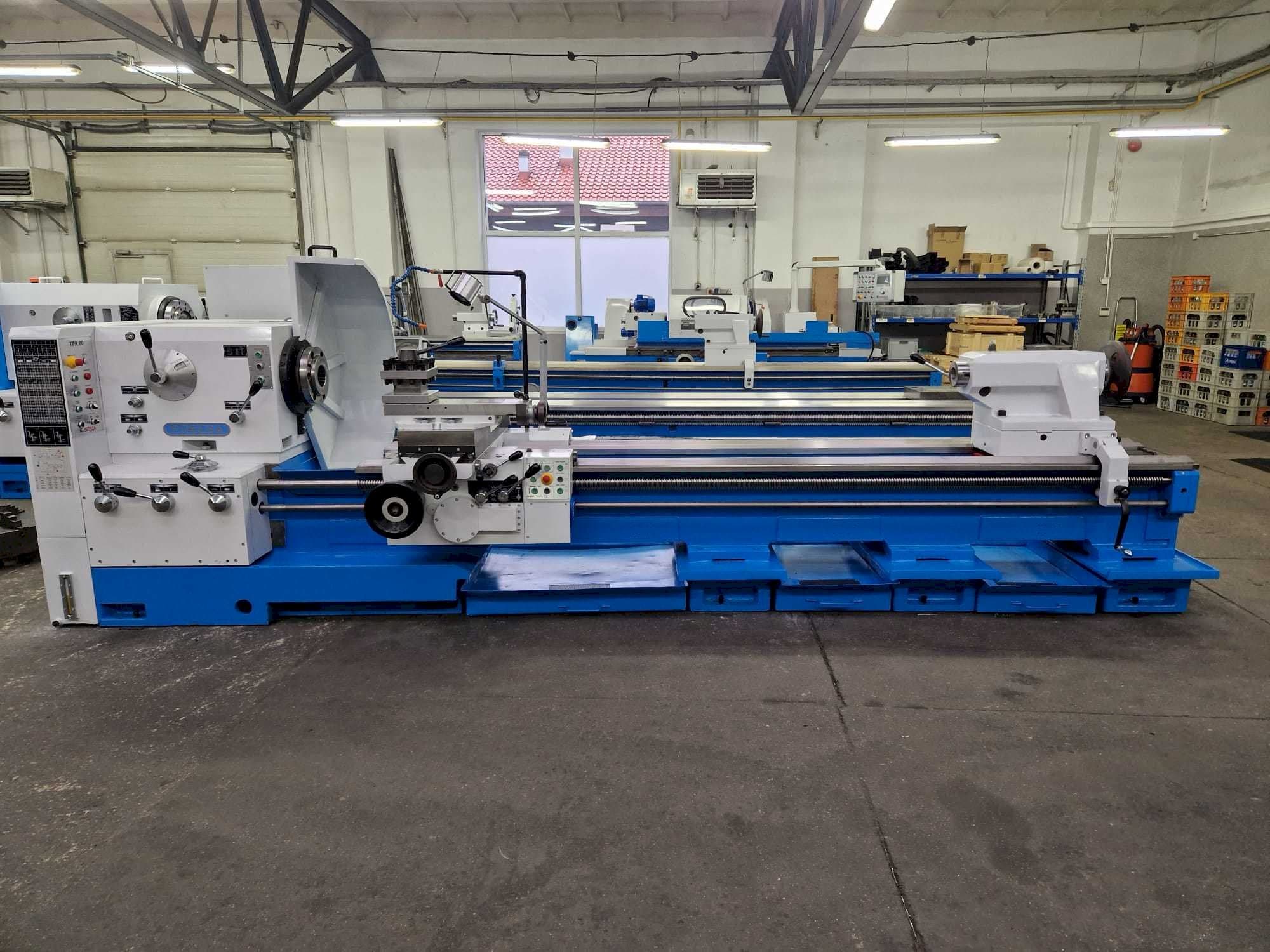 Front view of Poreba TPK 80 x 3000  machine