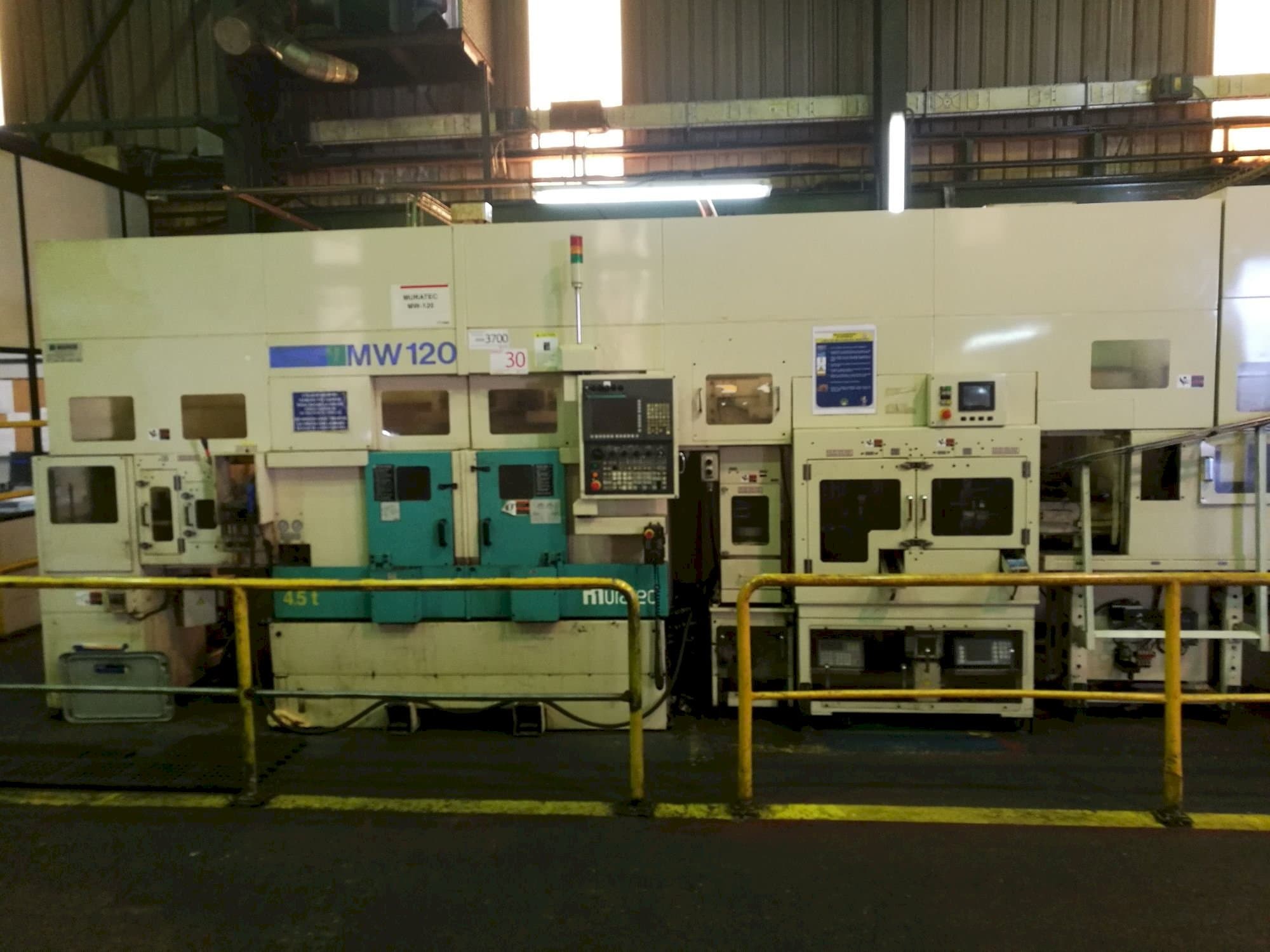 Front view of Muratec MW120  machine