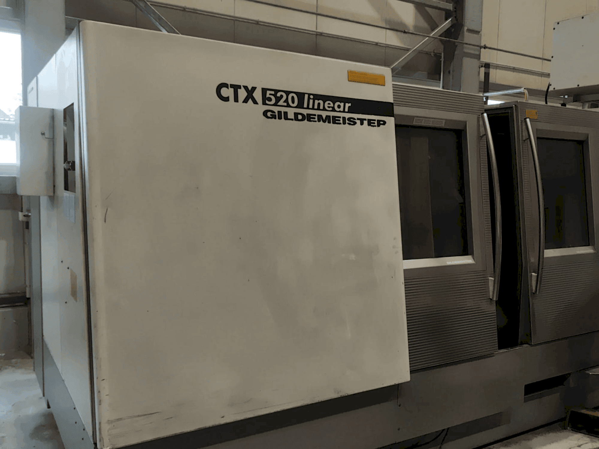 Front view of Gildemeister CTX 520 linear  machine
