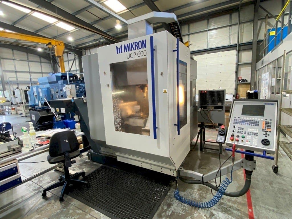 Front view of MIKRON UCP 600  machine