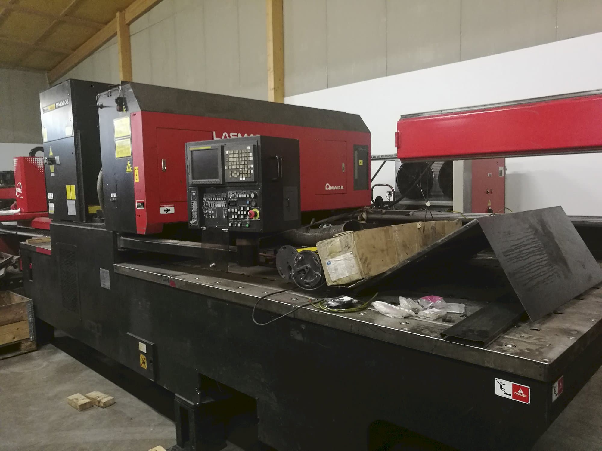 Right view of AMADA LC 2415 α3 Machine
