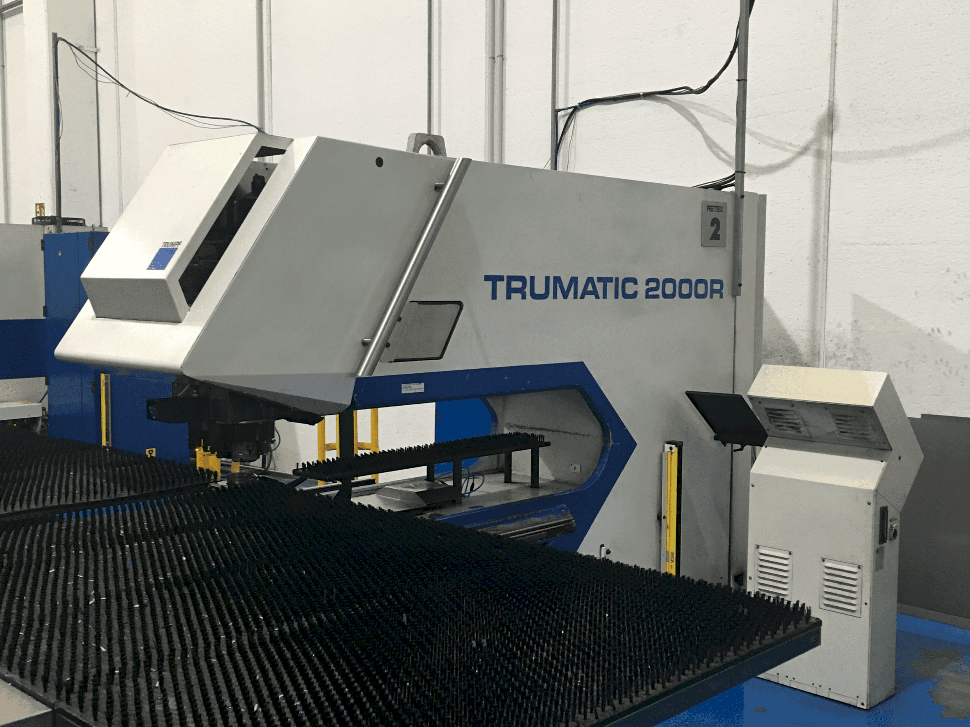 Front view of TRUMPF TC2000R  machine