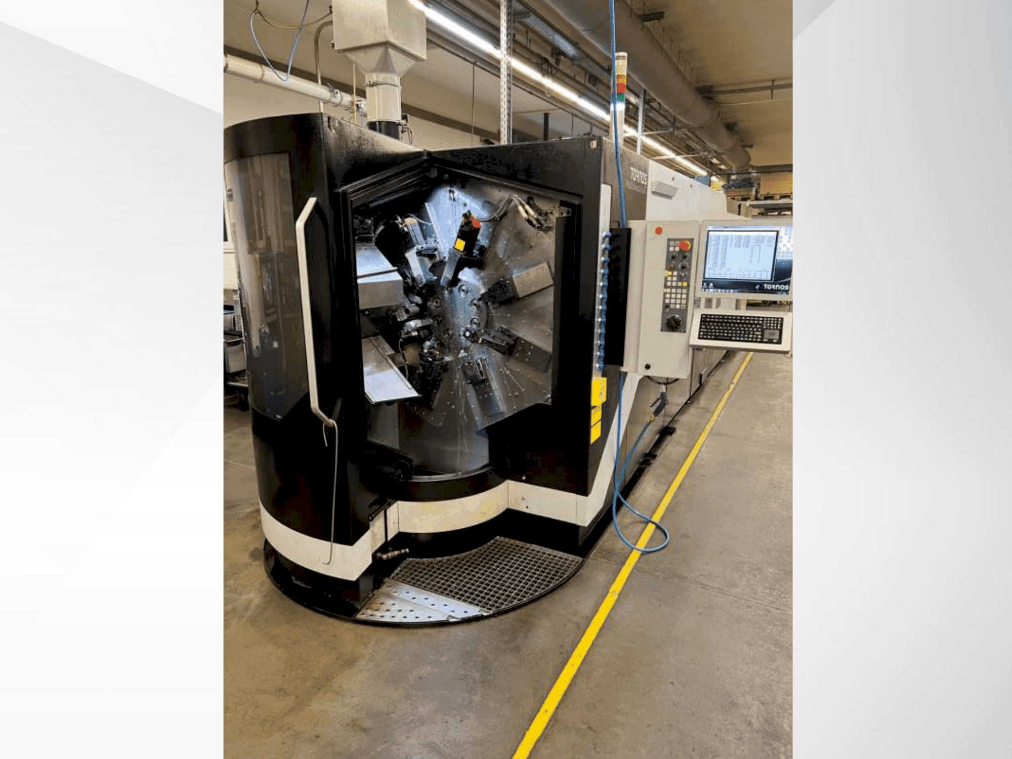 Front view of Tornos MultiSwiss 8x26  machine