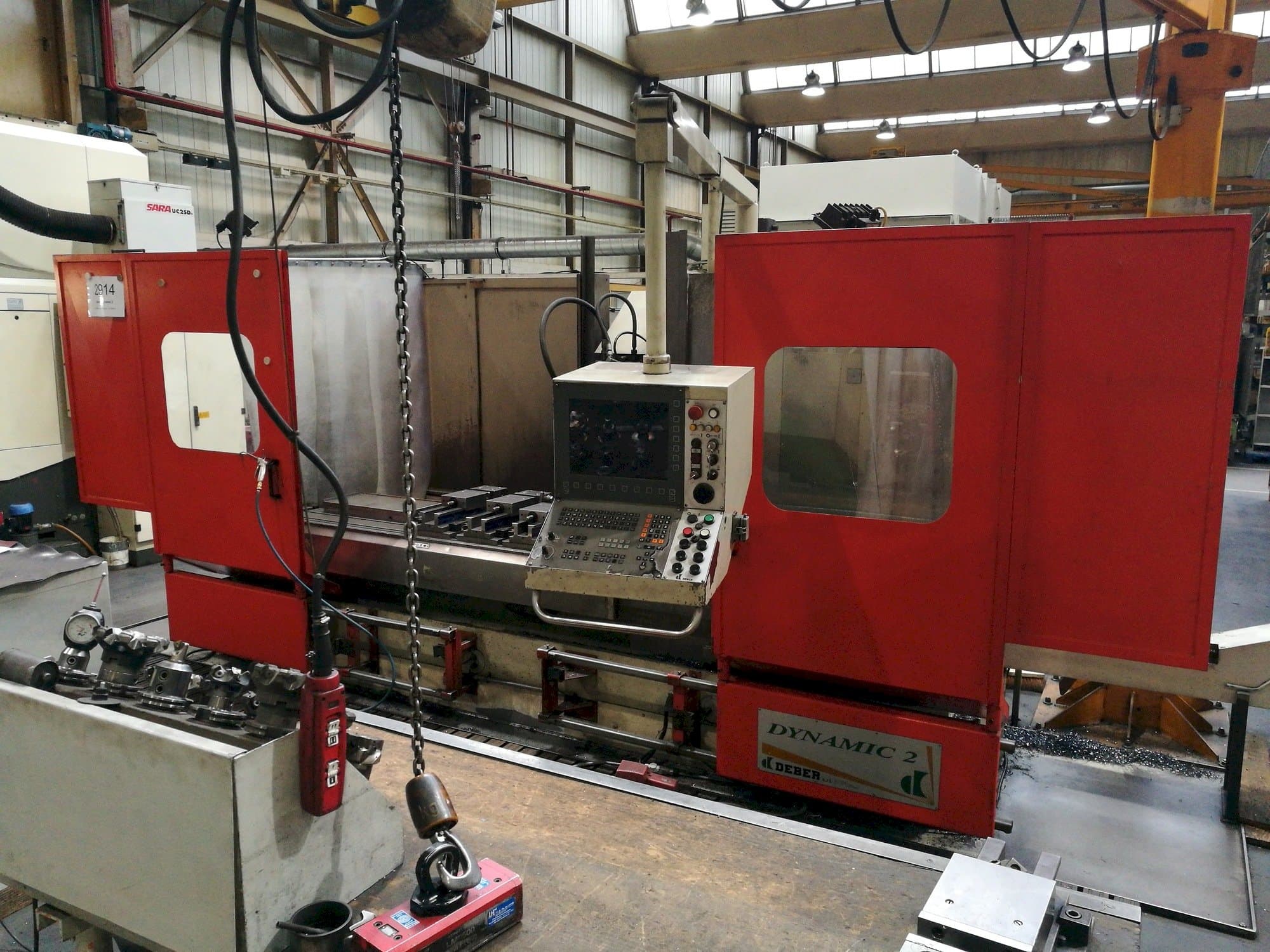 Front view of DEBER Dynamic 2  machine