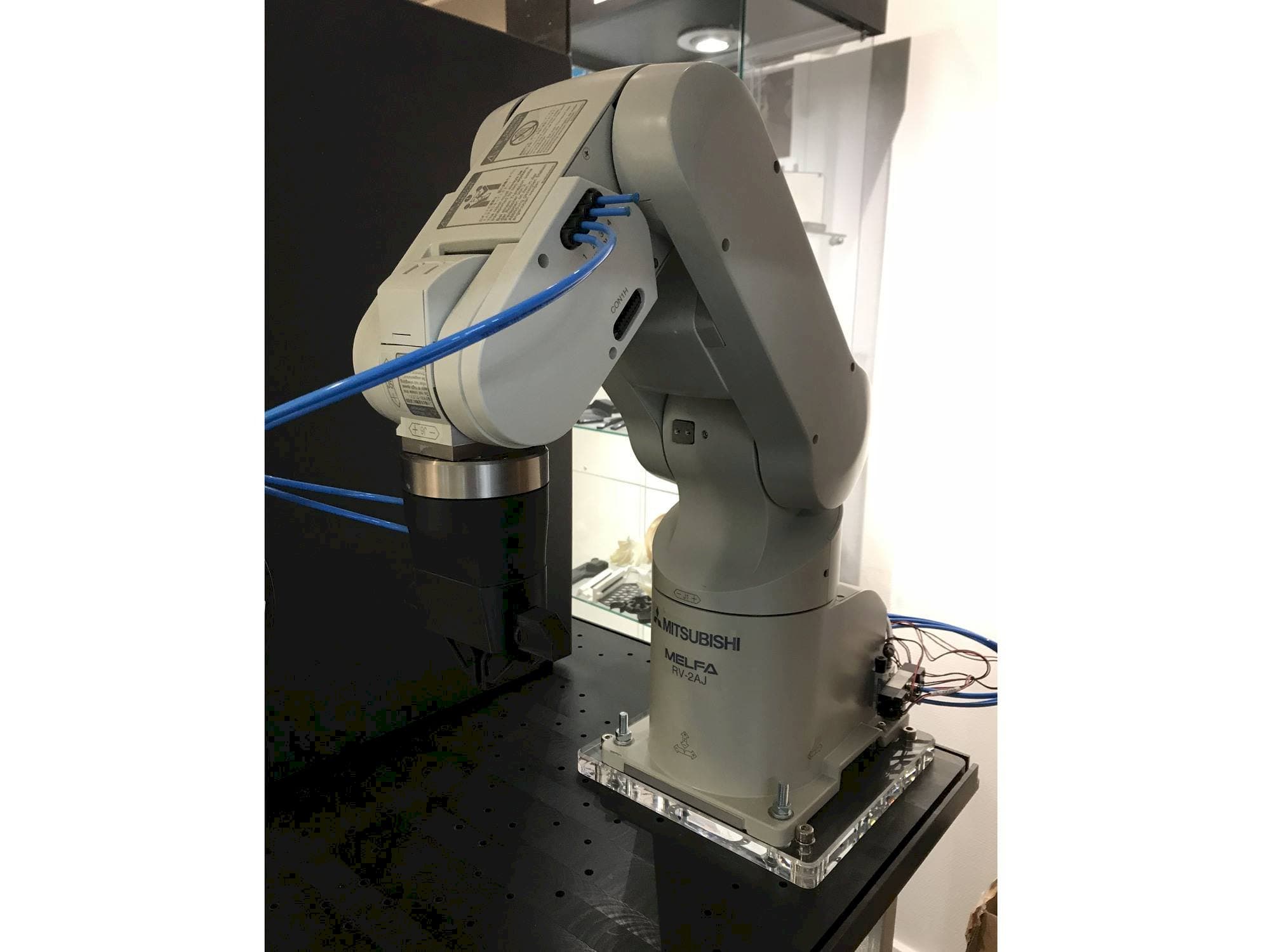 Front view of Mitsubishi RV-2AJ  machine