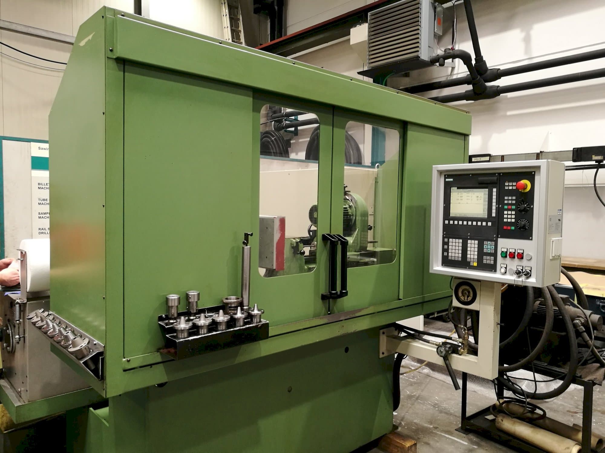 Front view of TTB M10 400 NC  machine