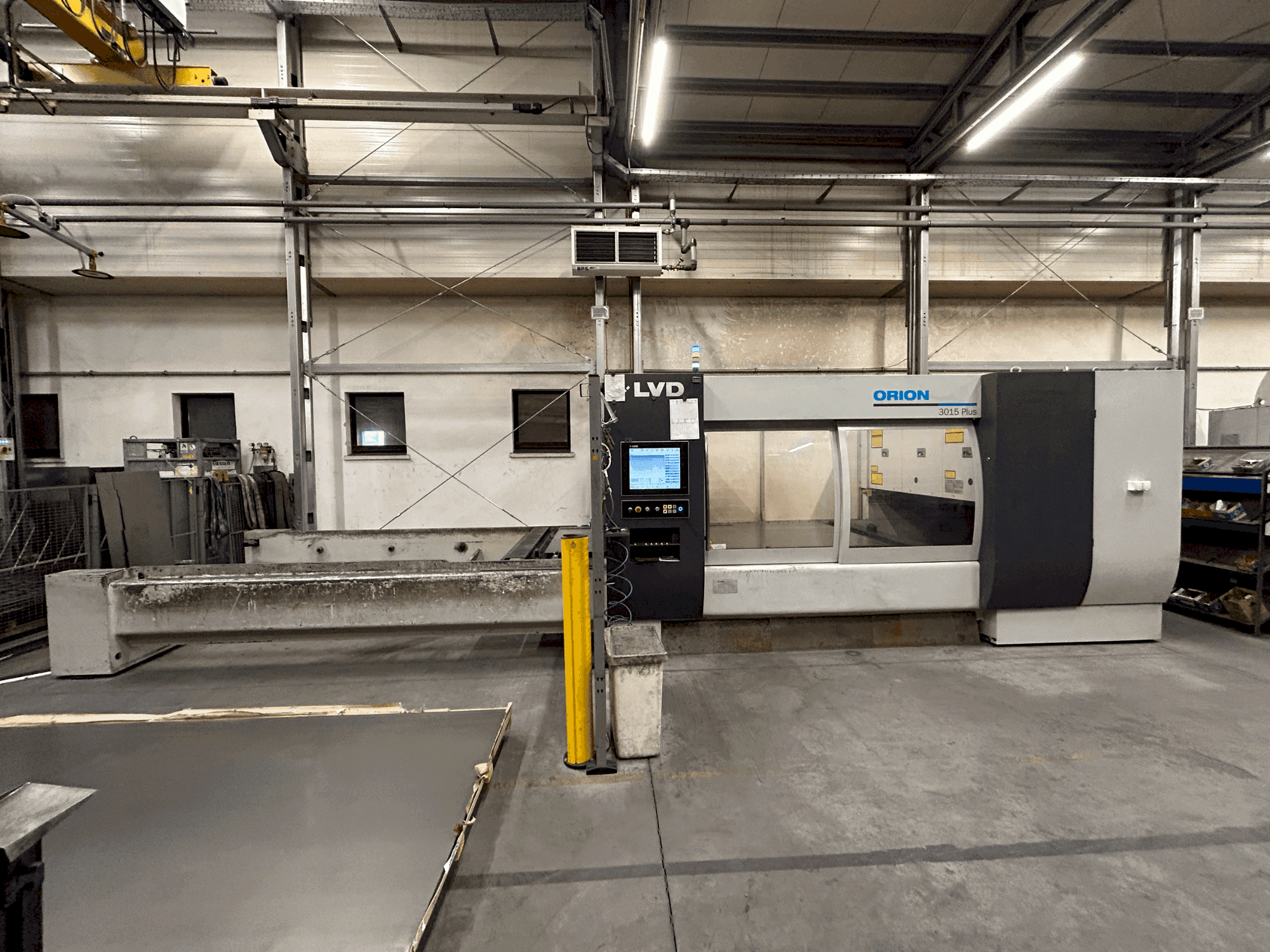 Front view of LVD Orion 3015 Plus  machine