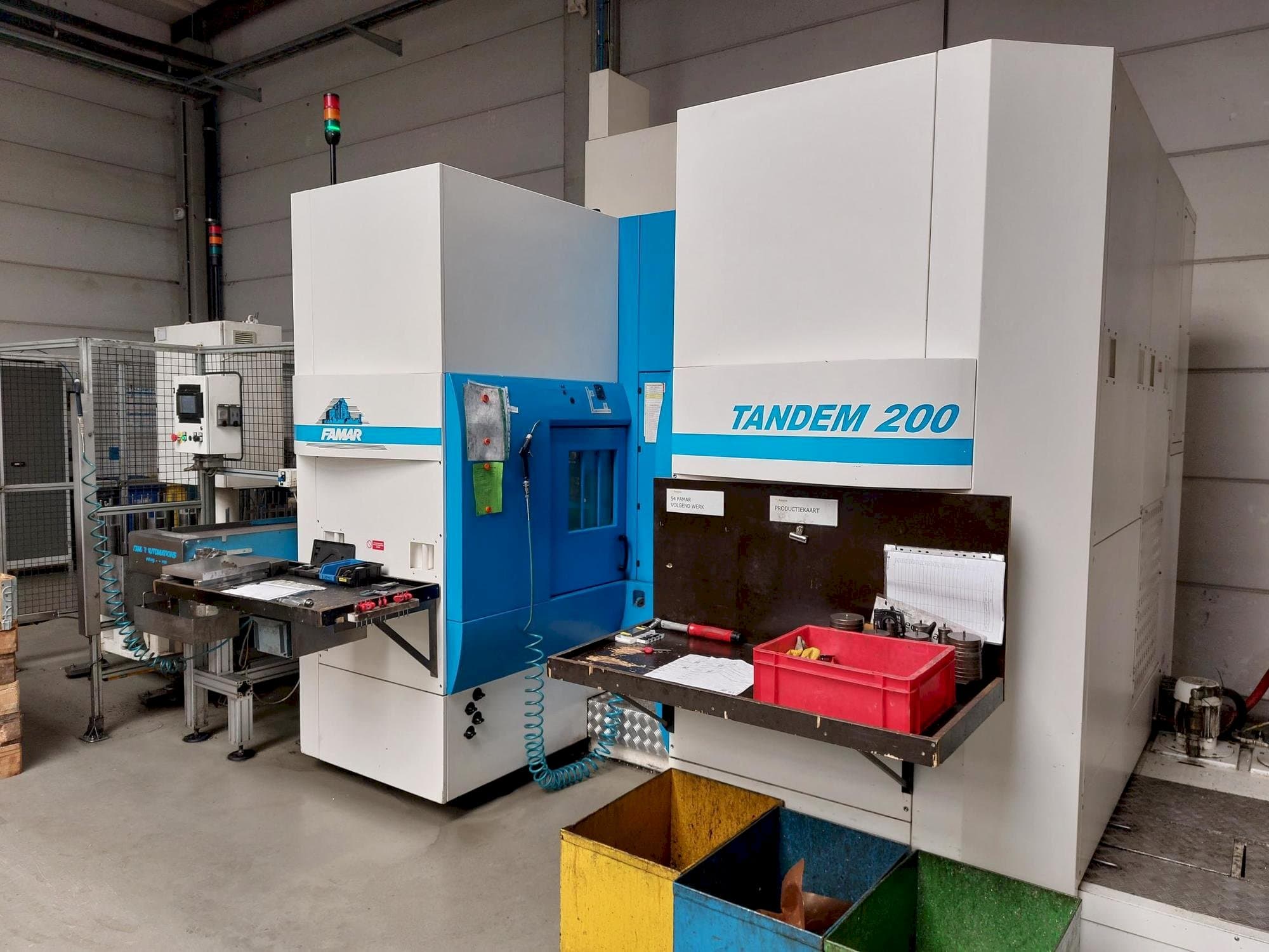 Front view of Famar Tandem 200  machine