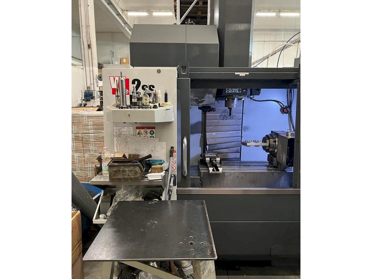 Front view of HAAS VF-2SS  machine