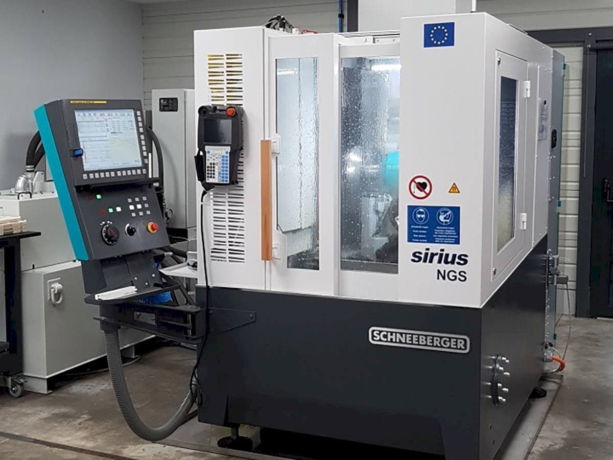 Front view of Schneeberger SIRIUS NGS  machine