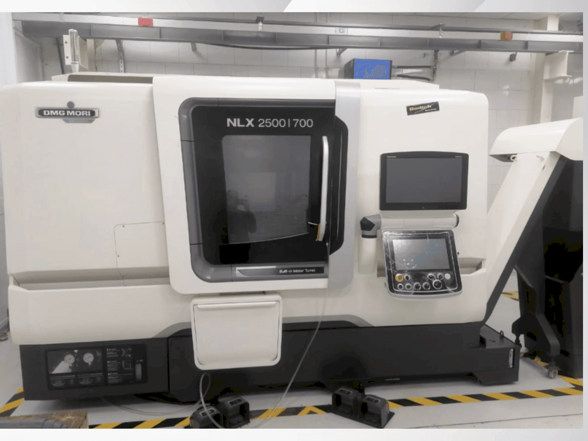 Front view of DMG MORI NLX 2500/700  machine