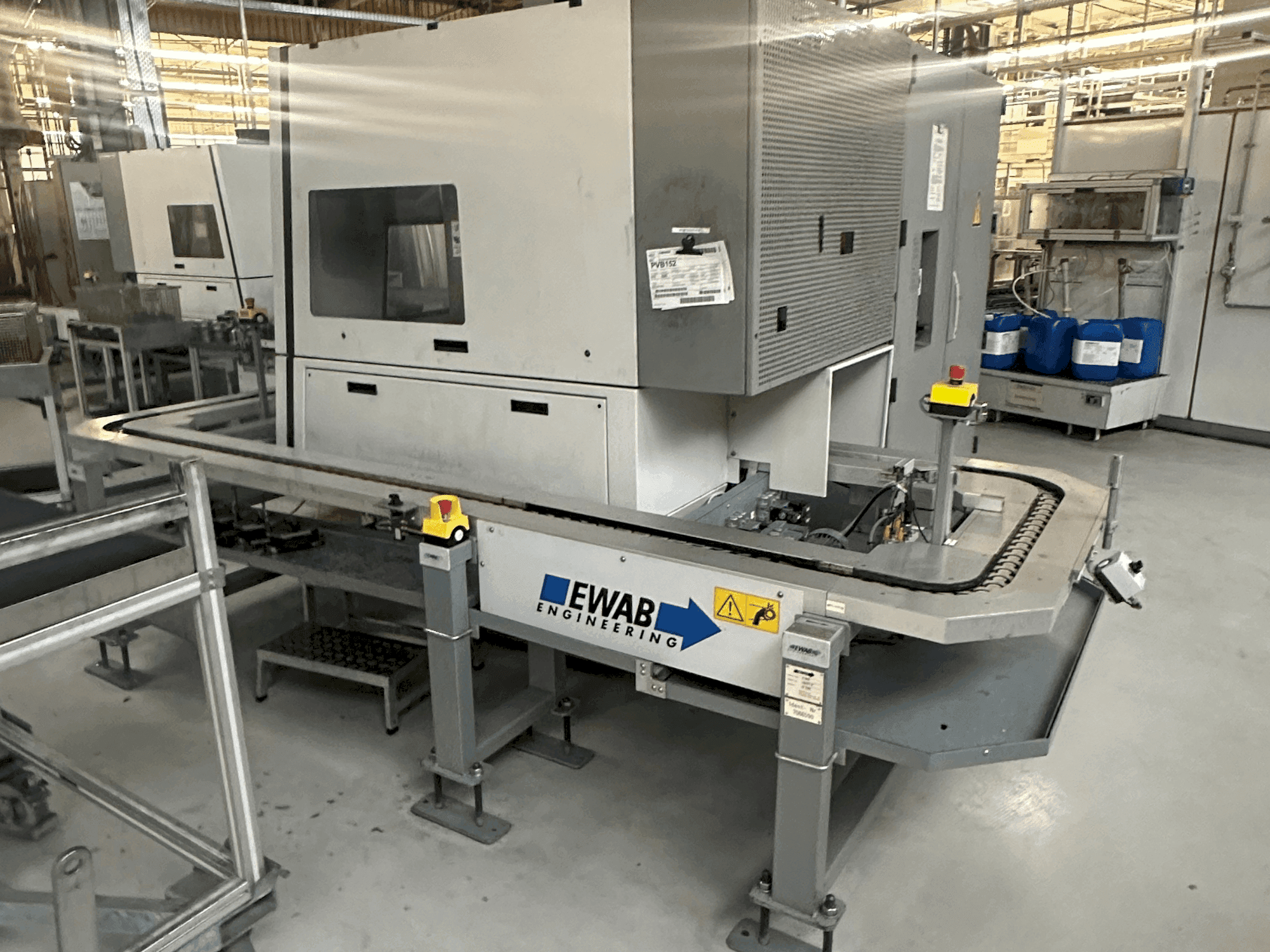 Front view of DMG Gildemeister CTV 250  machine