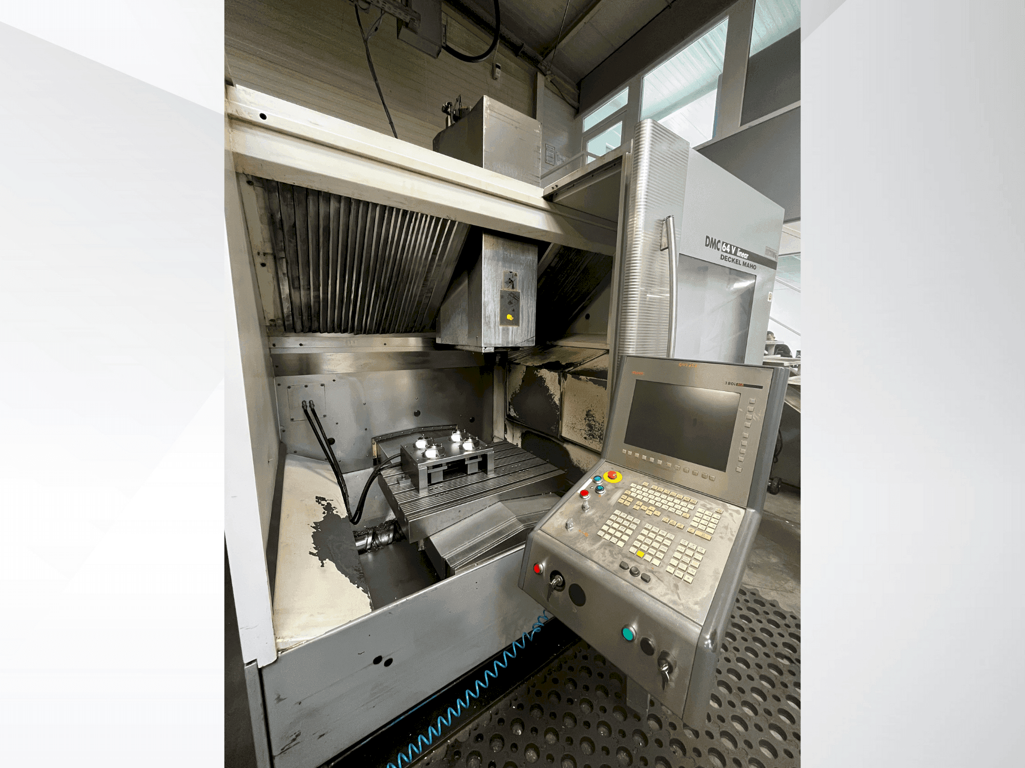 Front view of DMG DECKEL MAHO DMC 64V linear  machine