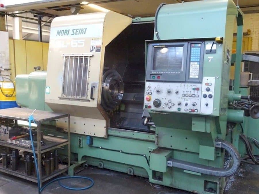 Front view of MORI SEIKI Sl65  machine