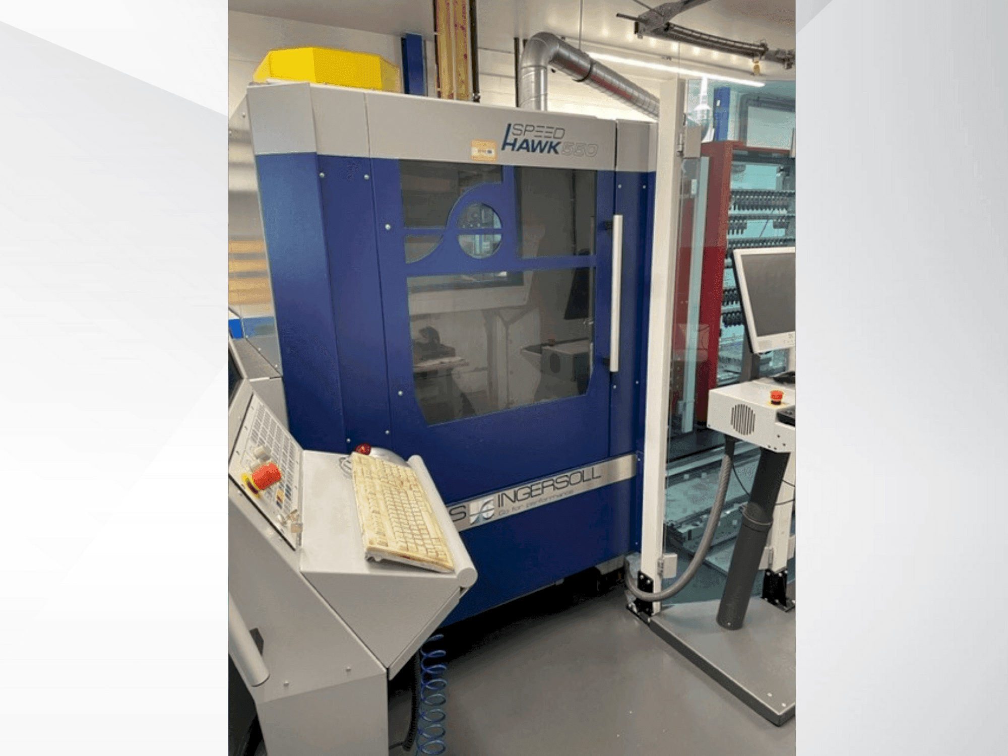 Front view of OPS INGERSOLL SPEED HAWK 550  machine