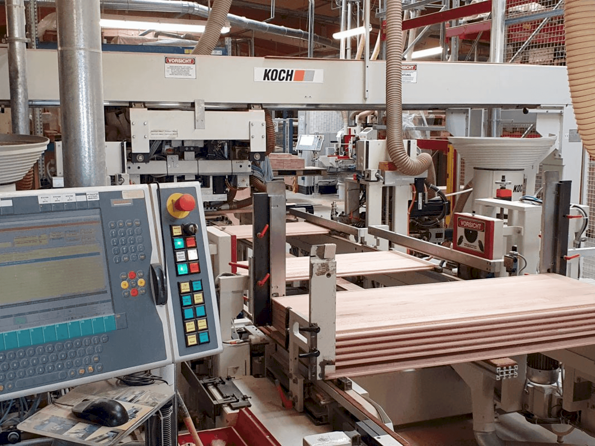 Front view of KOCH SBD-60-PTP  machine