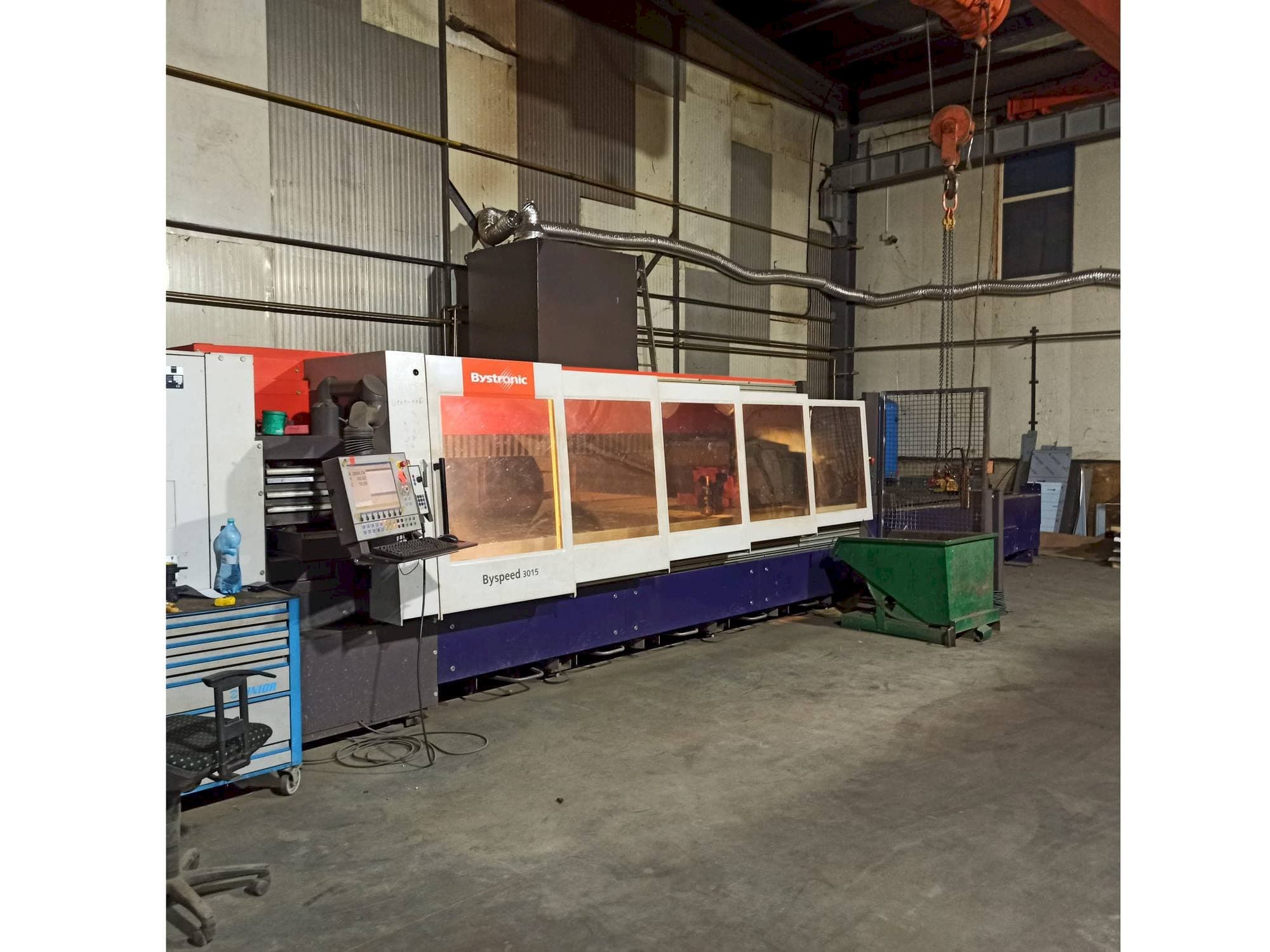 Front view of Bystronic BySpeed 3015  machine