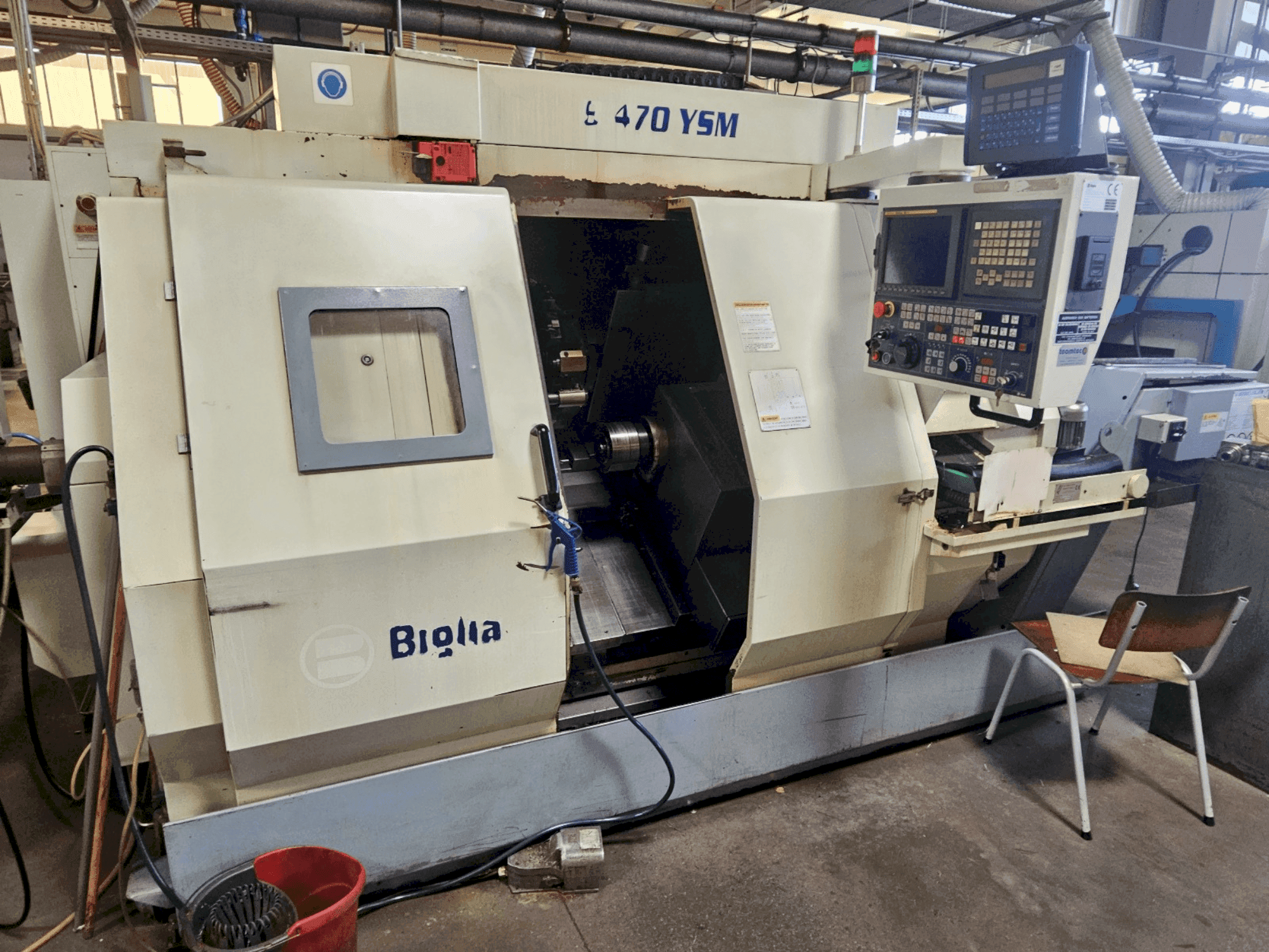 Front view of Biglia B 470 YSM  machine