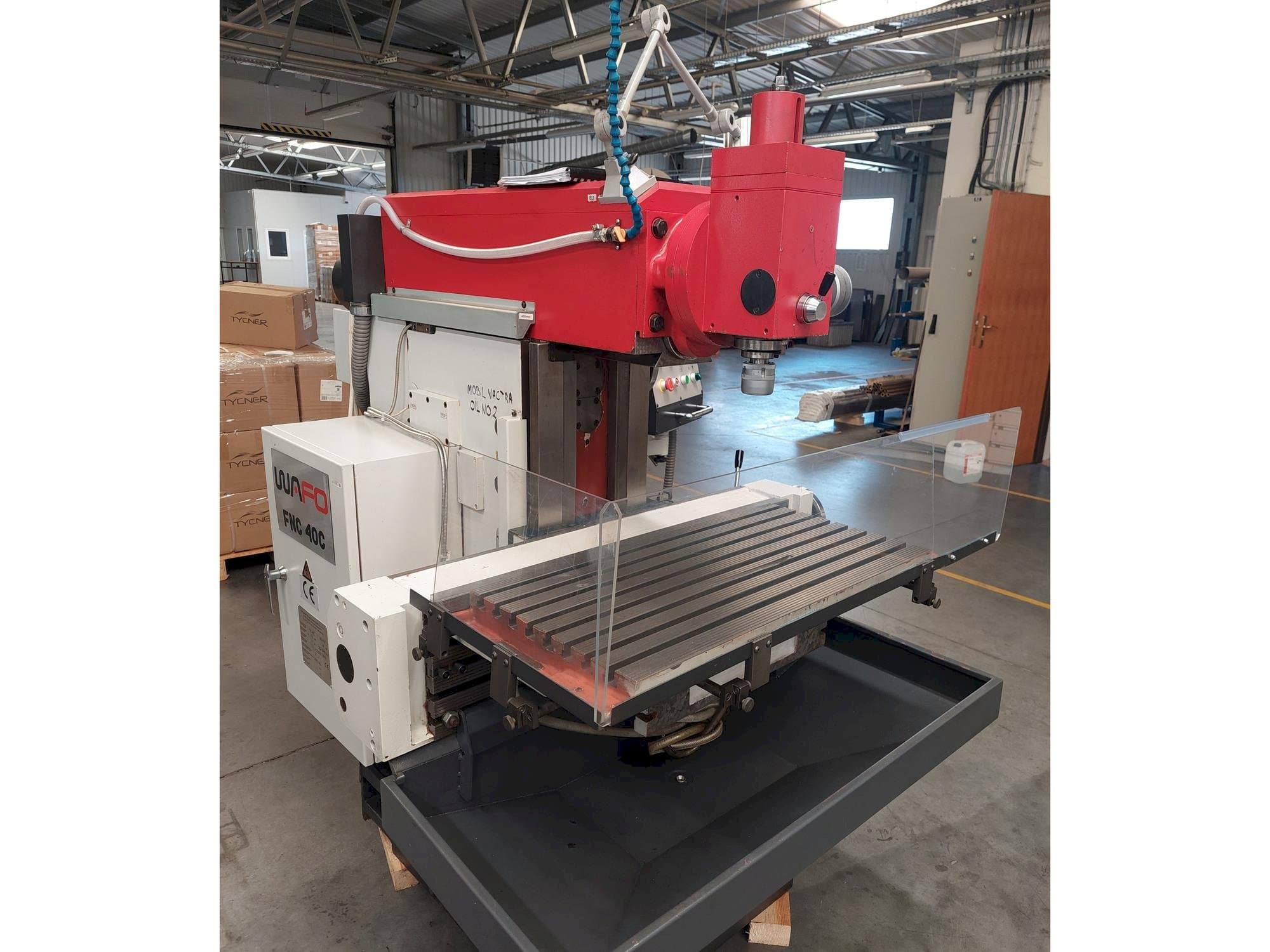 Front view of WAFO FNC 40C  machine