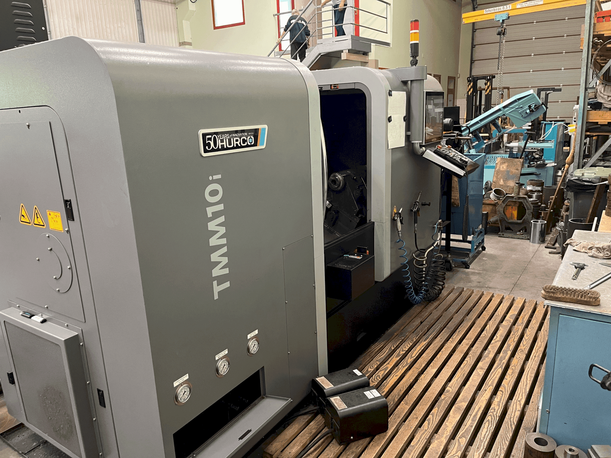 Front view of Hurco TMM10i  machine