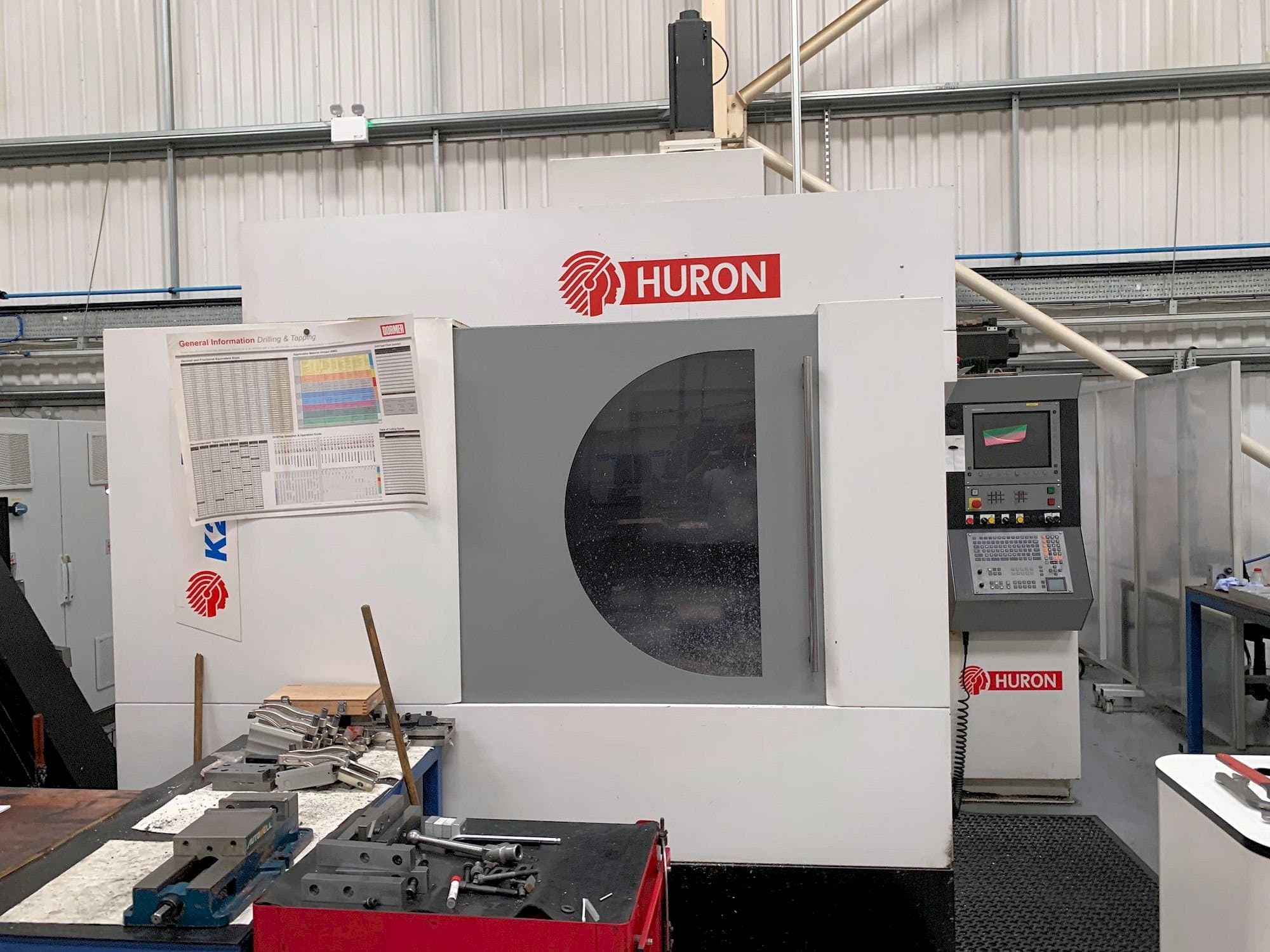 Front view of Hurco K2X 10  machine