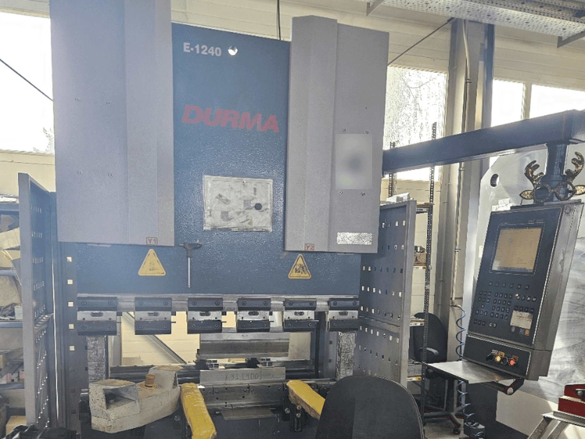 Front view of Durma E 1240  machine