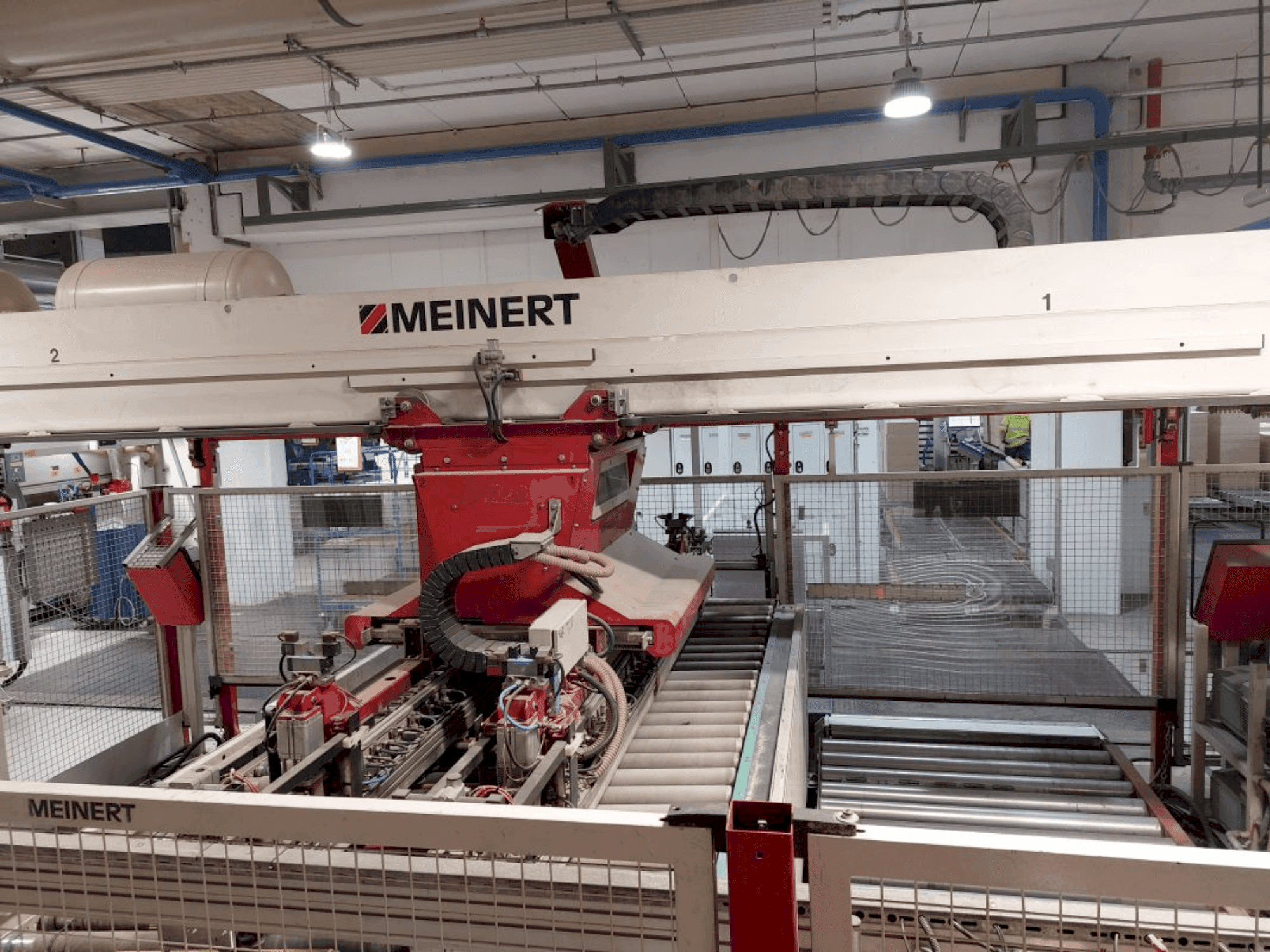 Front view of IMA Complete Line  machine