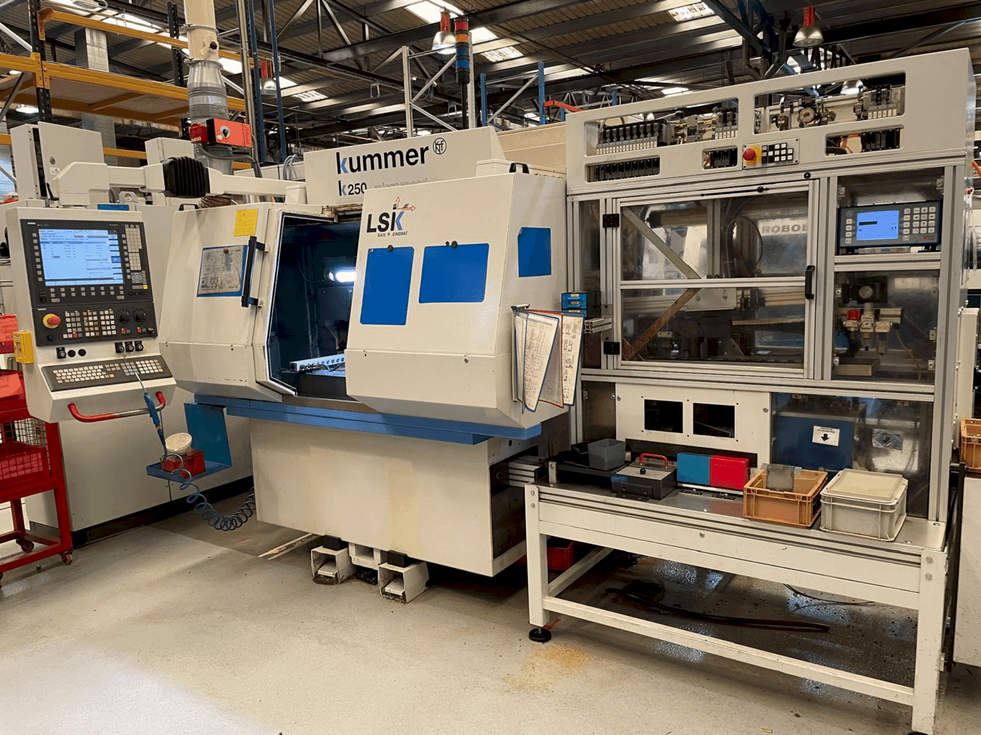 Front view of KUMMER K250  machine