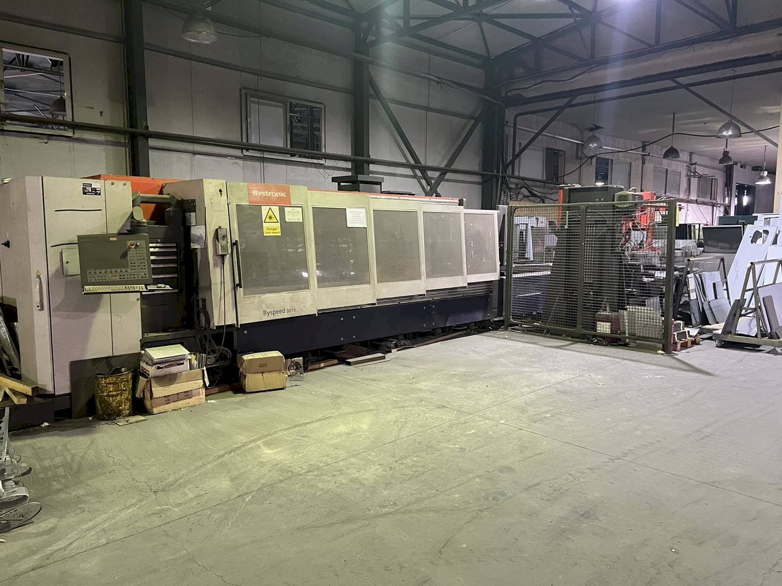 Front view of Bystronic Byspeed 3015  machine