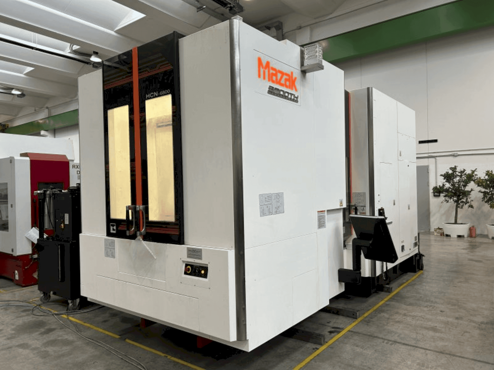 Front view of Mazak HCN-6800  machine