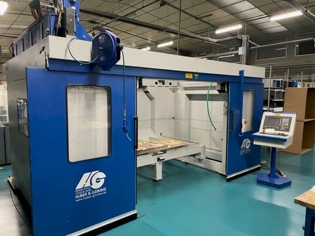 Front view of HG GRIMME GSF 20/10  machine