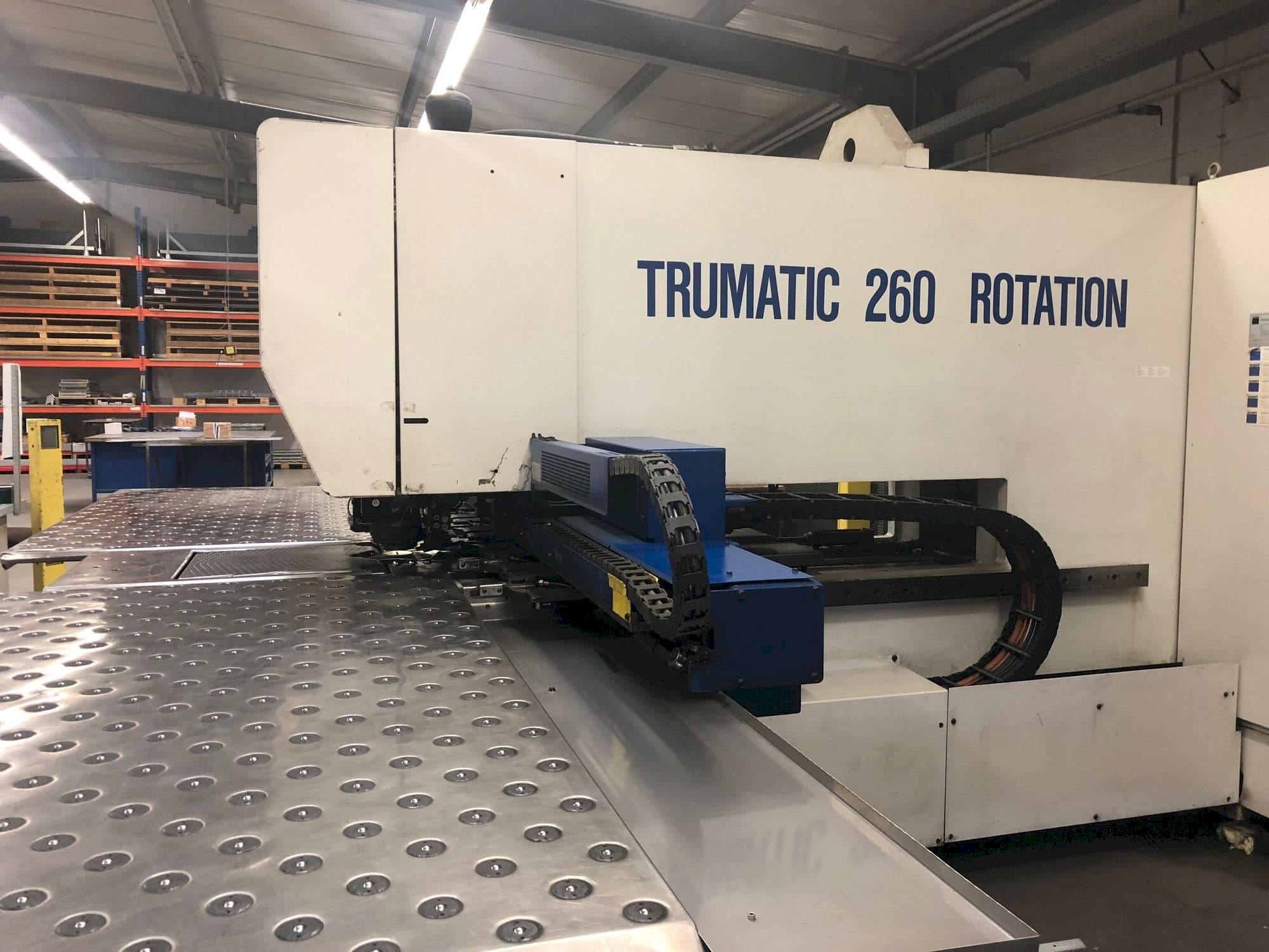 Left side view of Trumpf Trumatic 260  machine