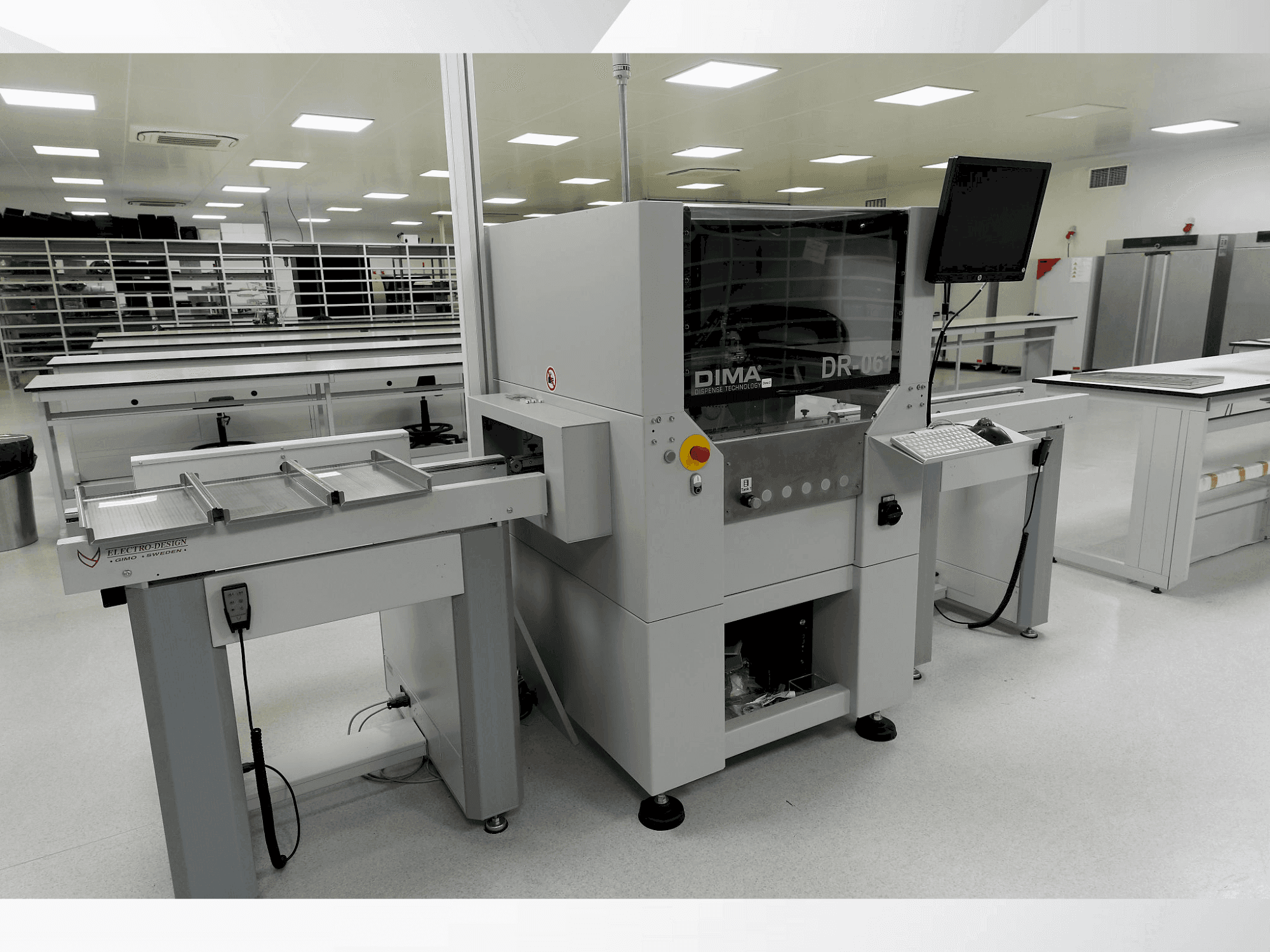 Front view of DIMA DR-061  machine