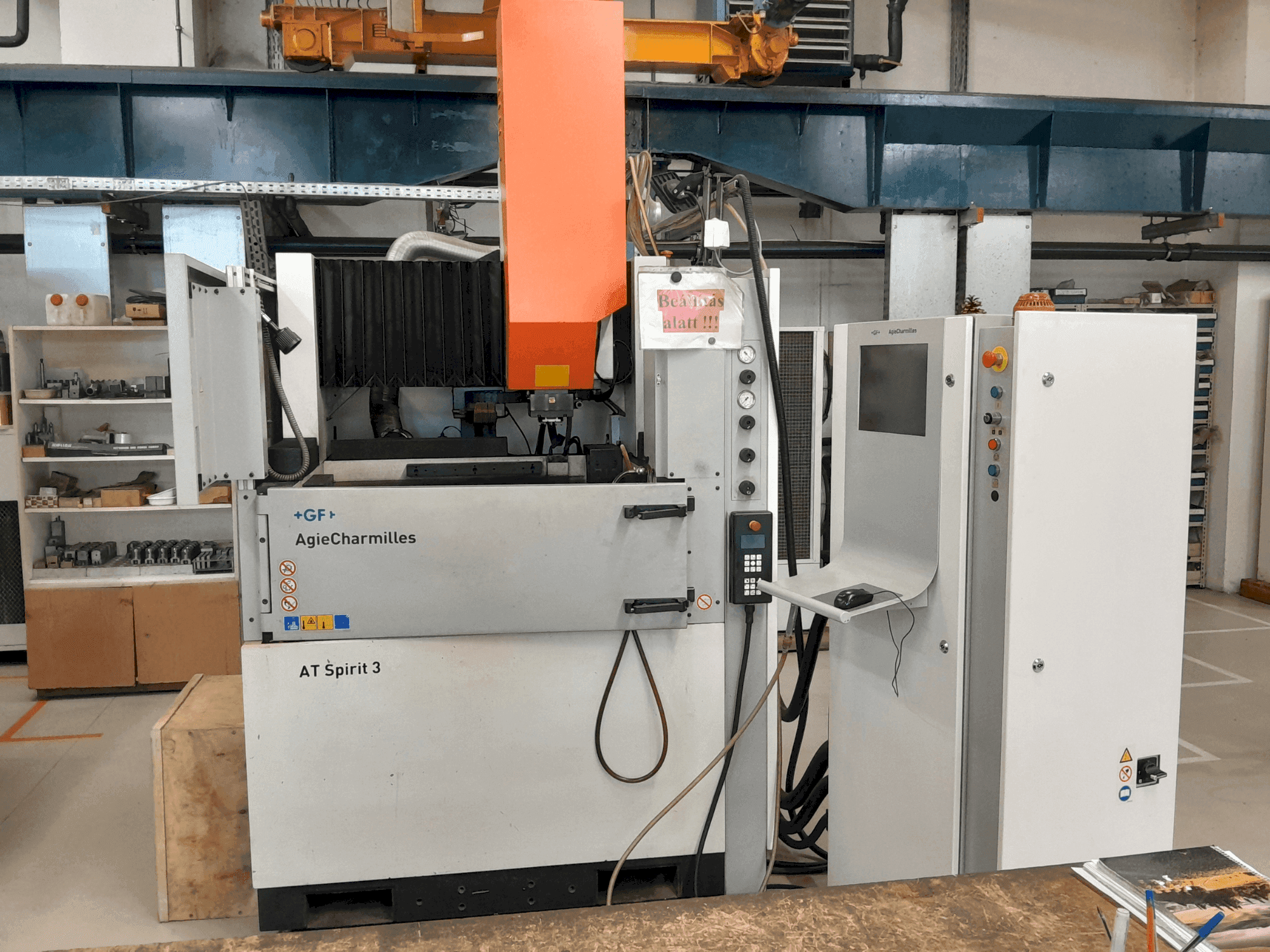 Front view of AgieCharmilles Spirit 3  machine