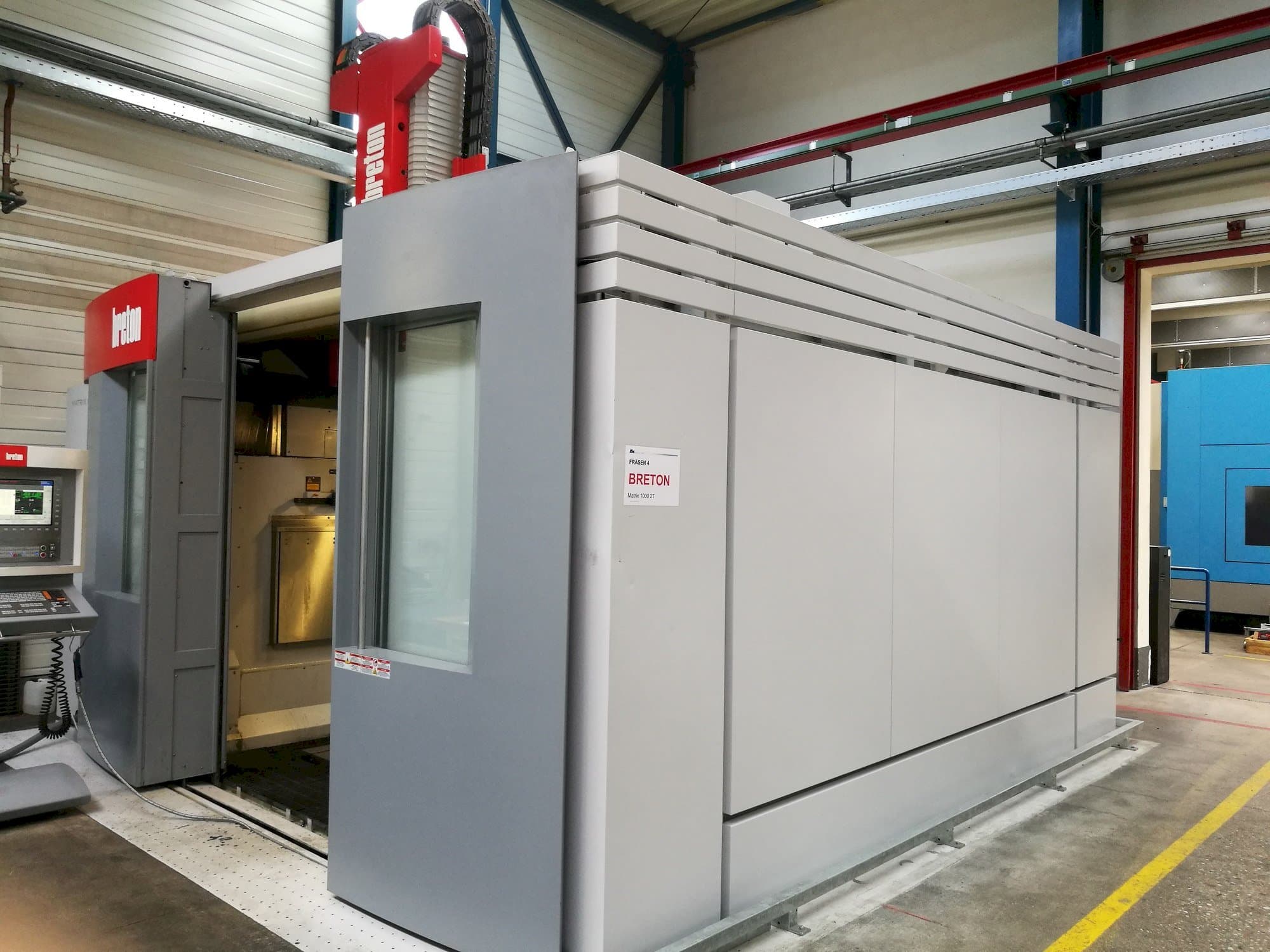 Front view of Breton Matrix 1000 2T DY  machine