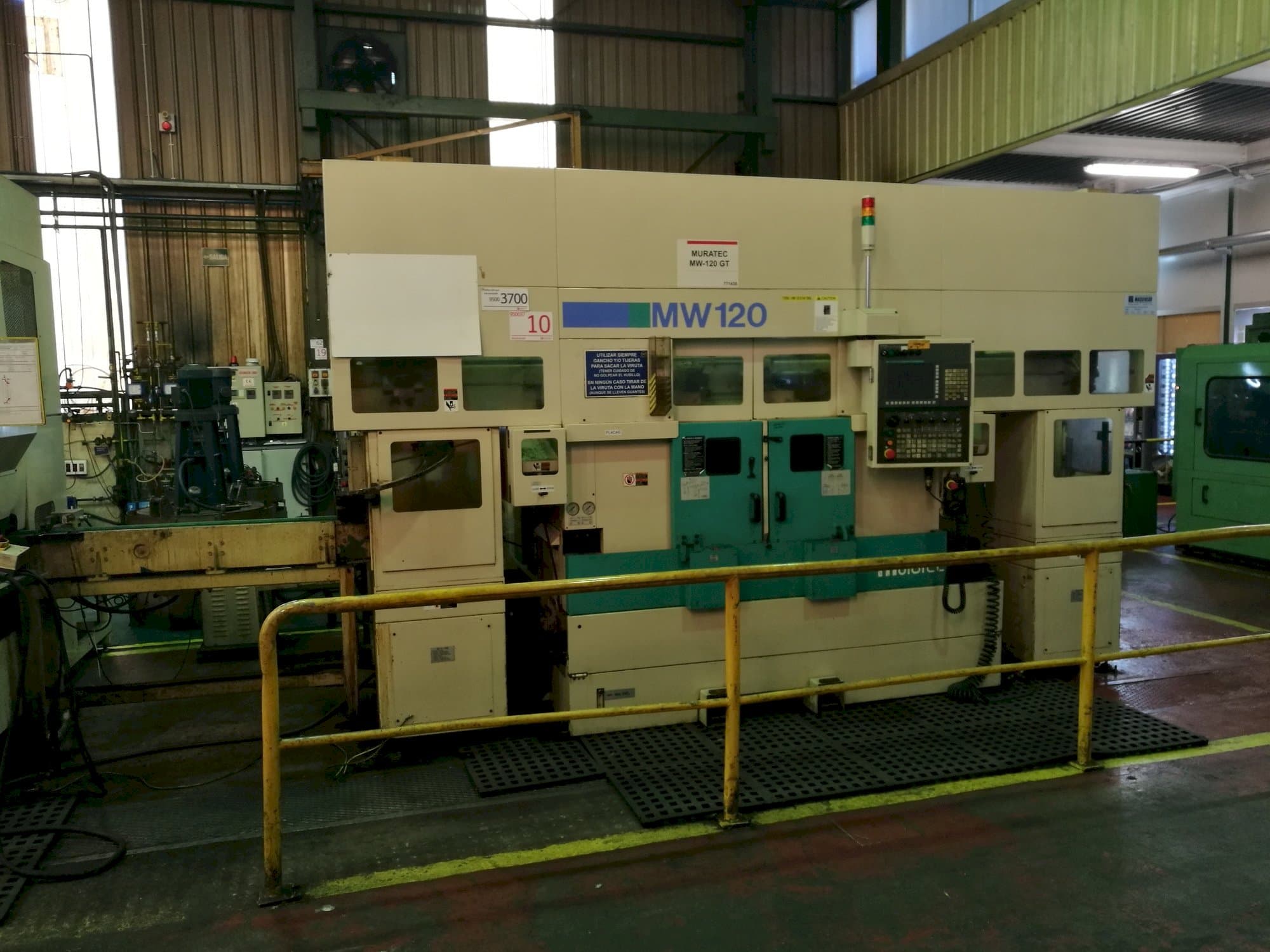 Front view of Muratec MW120  machine